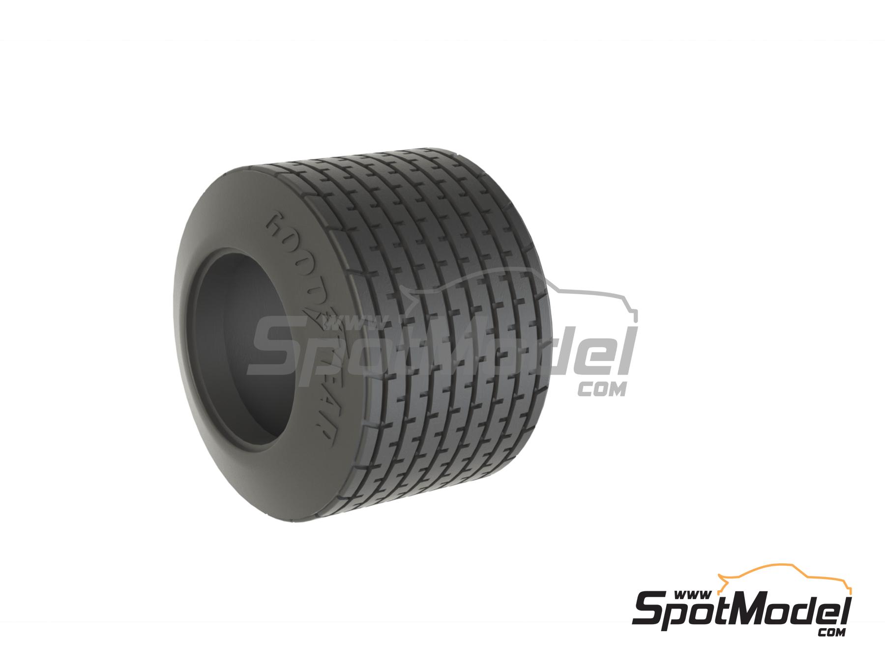 Image 4: Tyrrell Ford P34 -  1976 | Neum&aacute;ticos en escala&nbsp;1/20 fabricado por Falcon Scale Models (ref.&nbsp;FSM-03-C, tambien FSMC003)