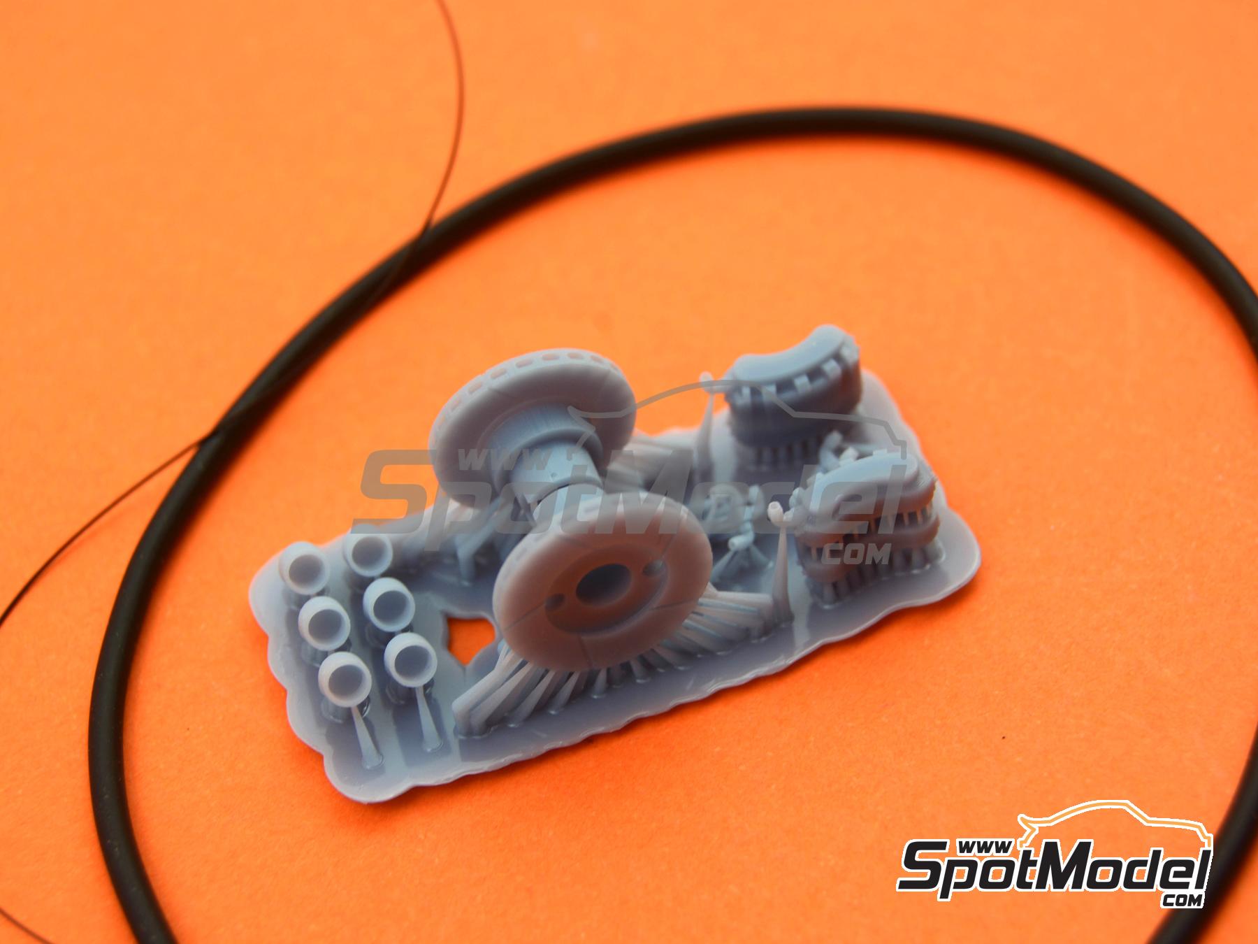 Image 7: Tyrrell Ford P34 -  1976 | Detail up set in 1/20 scale manufactured by Falcon Scale Models (ref. FSM-05-C, also FSMC005)