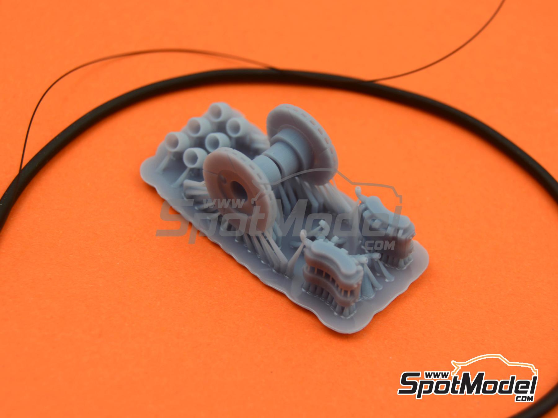 Image 8: Tyrrell Ford P34 -  1976 | Detail up set in 1/20 scale manufactured by Falcon Scale Models (ref. FSM-05-C, also FSMC005)