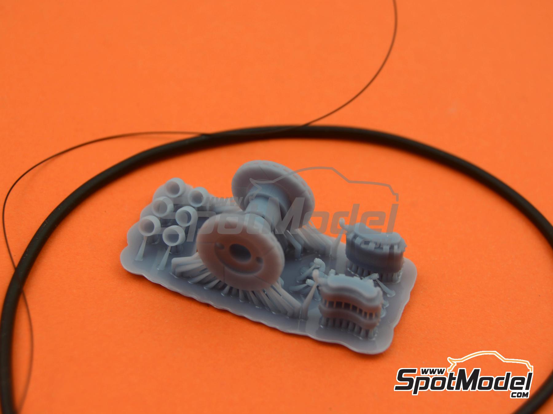 Image 9: Tyrrell Ford P34 -  1976 | Detail up set in 1/20 scale manufactured by Falcon Scale Models (ref. FSM-05-C, also FSMC005)