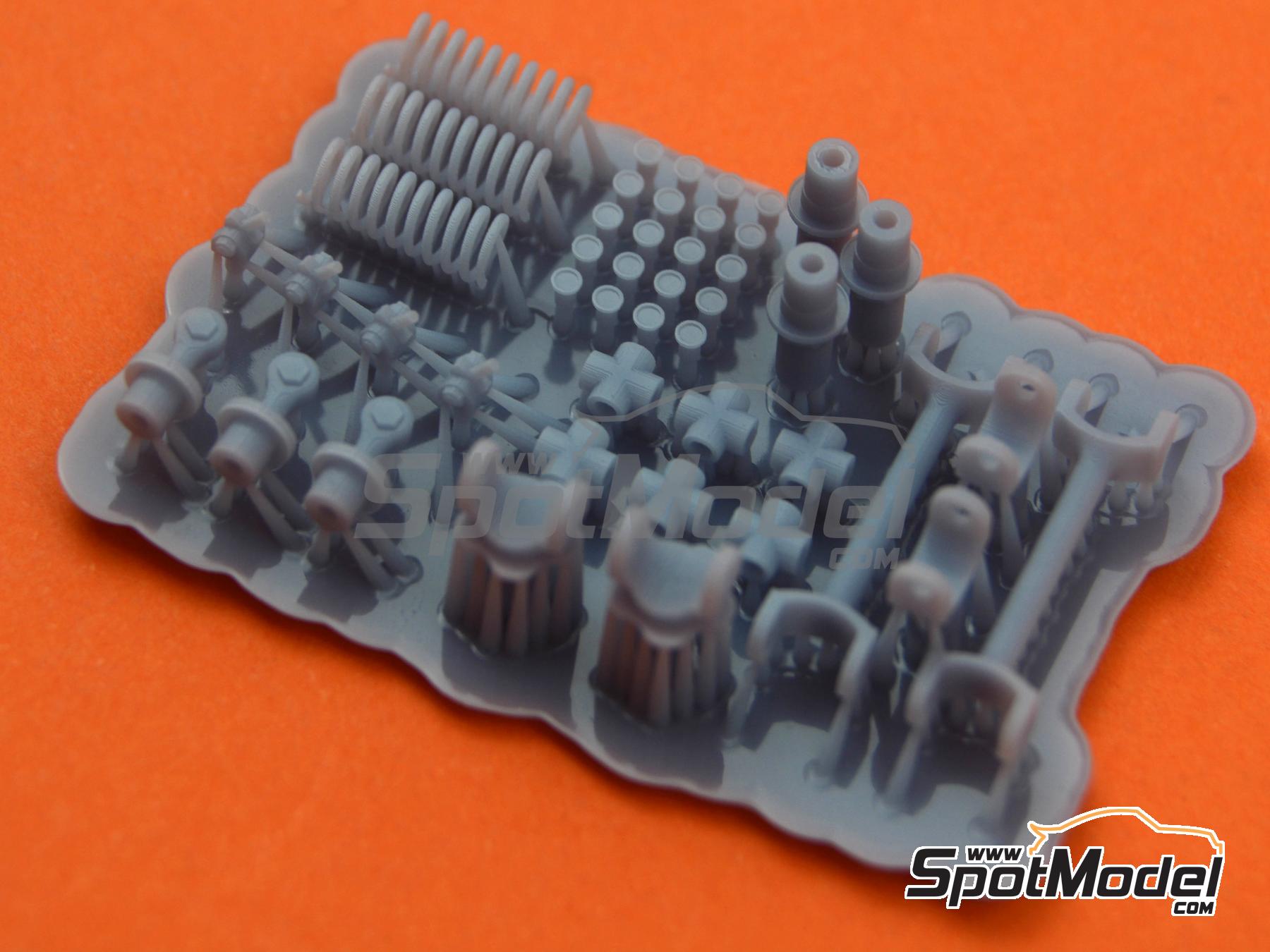 Image 3: Honda RA272 | Detail up set in 1/20 scale manufactured by Falcon Scale Models (ref.&nbsp;FSM-06-C, also FSMC006)