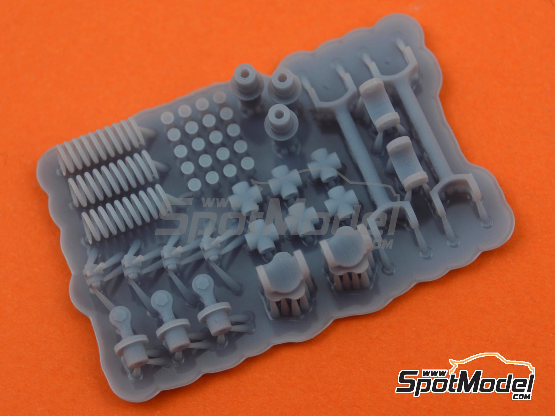 Image 4: Honda RA272 | Detail up set in 1/20 scale manufactured by Falcon Scale Models (ref.&nbsp;FSM-06-C, also FSMC006)