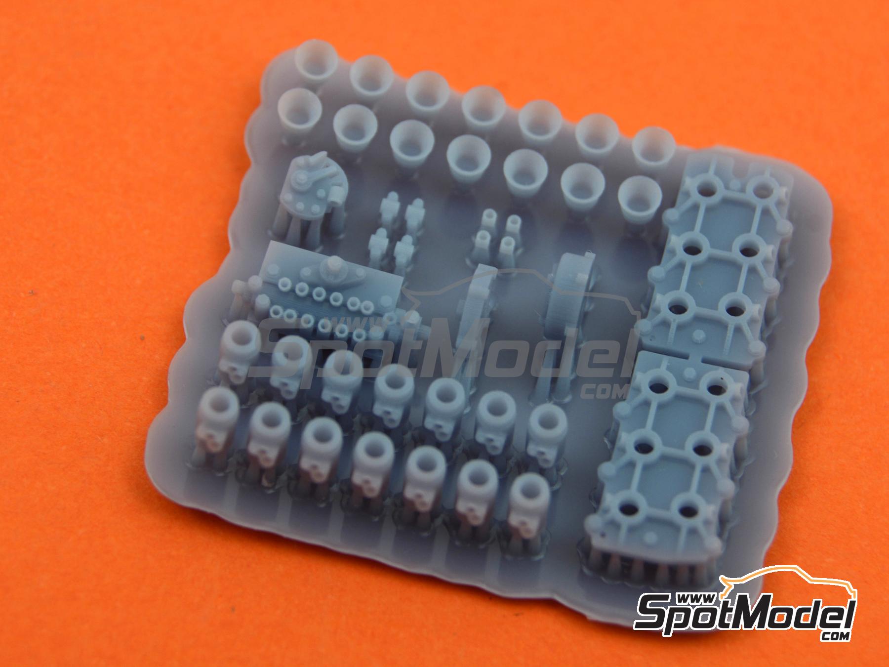 Image 12: Honda RA272 | Detail up set in 1/20 scale manufactured by Falcon Scale Models (ref.&nbsp;FSM-07-C, also FSMC007)