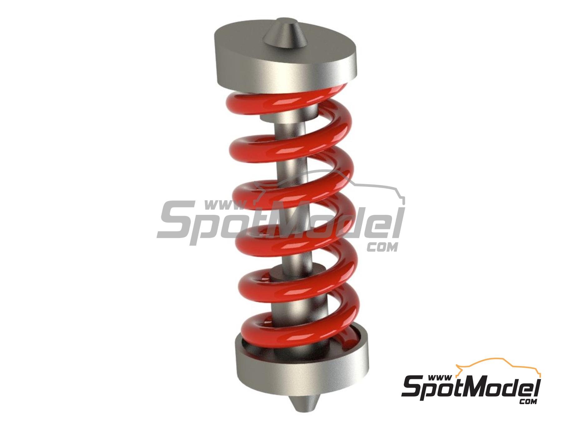Image 4: Lotus Ford Type 79: Front and rear suspension | Detail up set in 1/20 scale manufactured by Falcon Scale Models (ref.&nbsp;FSM-08-C, also FSMC008)