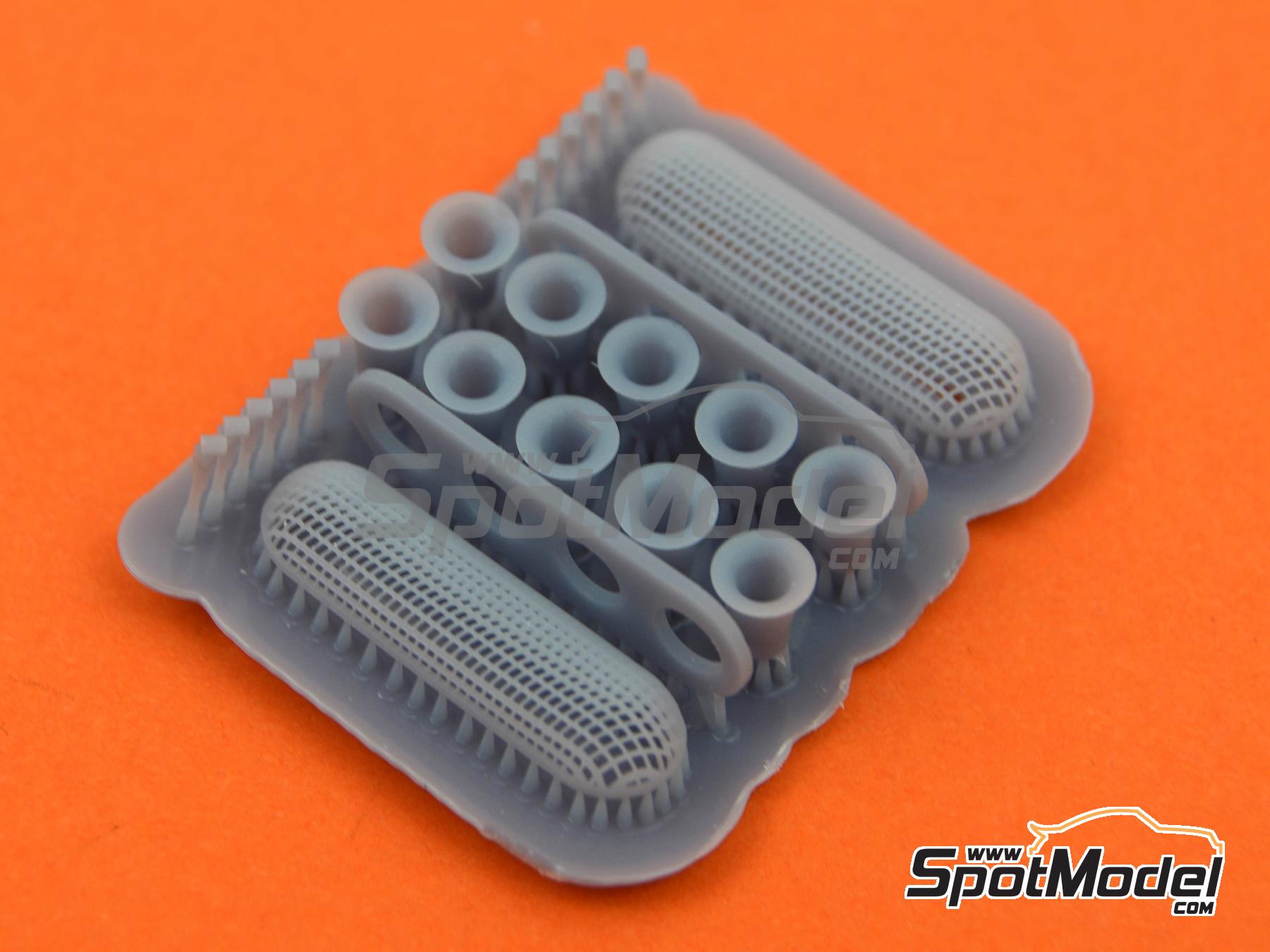 Image 5: Lotus Ford Type 79: Air funnels | Air funnel in 1/20 scale manufactured by Falcon Scale Models (ref.&nbsp;FSM-09-C, also FSMC009)