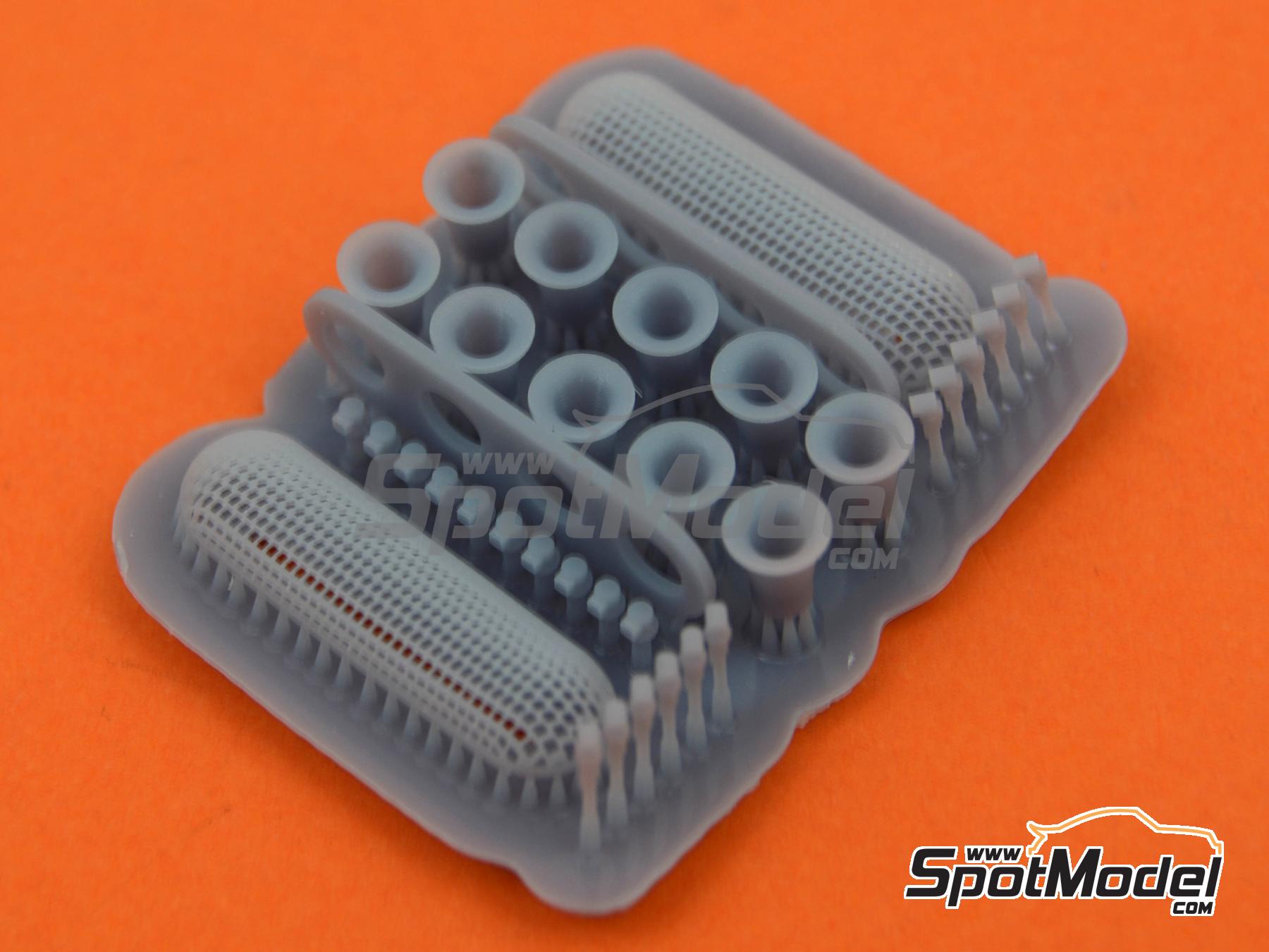 Image 7: Lotus Ford Type 79: Air funnels | Air funnel in 1/20 scale manufactured by Falcon Scale Models (ref.&nbsp;FSM-09-C, also FSMC009)