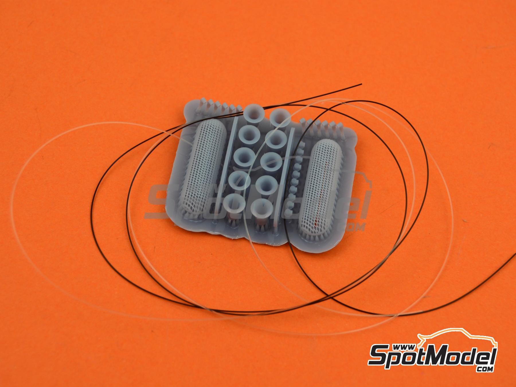 Image 8: Lotus Ford Type 79: Air funnels | Air funnel in 1/20 scale manufactured by Falcon Scale Models (ref.&nbsp;FSM-09-C, also FSMC009)