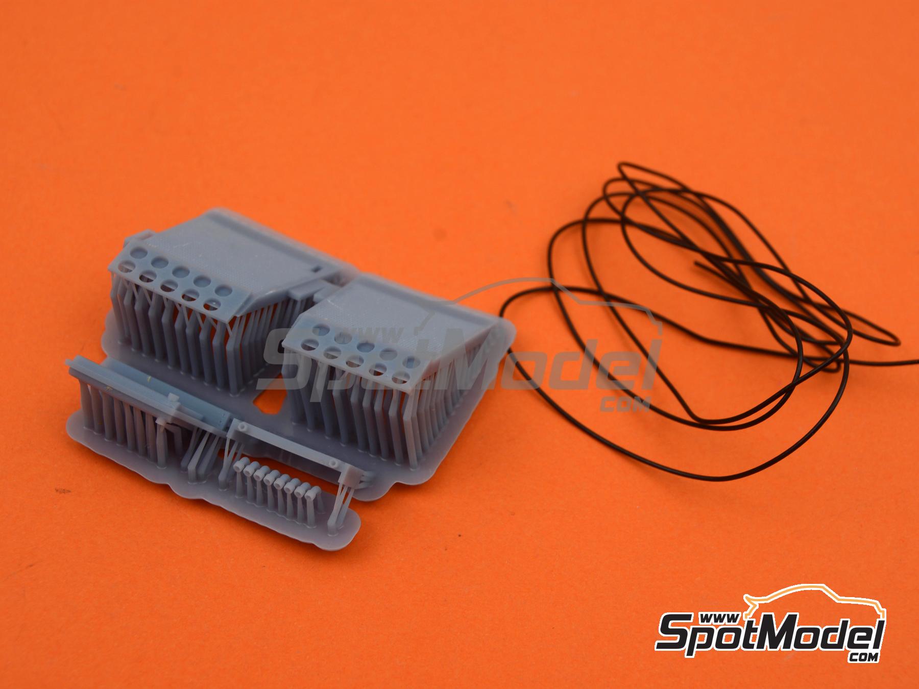 Image 4: Lotus Ford Type 79: Radiadores | Set de mejora y detallado en escala 1/20 fabricado por Falcon Scale Models (ref. FSM-10-C, tambien FSMC010)