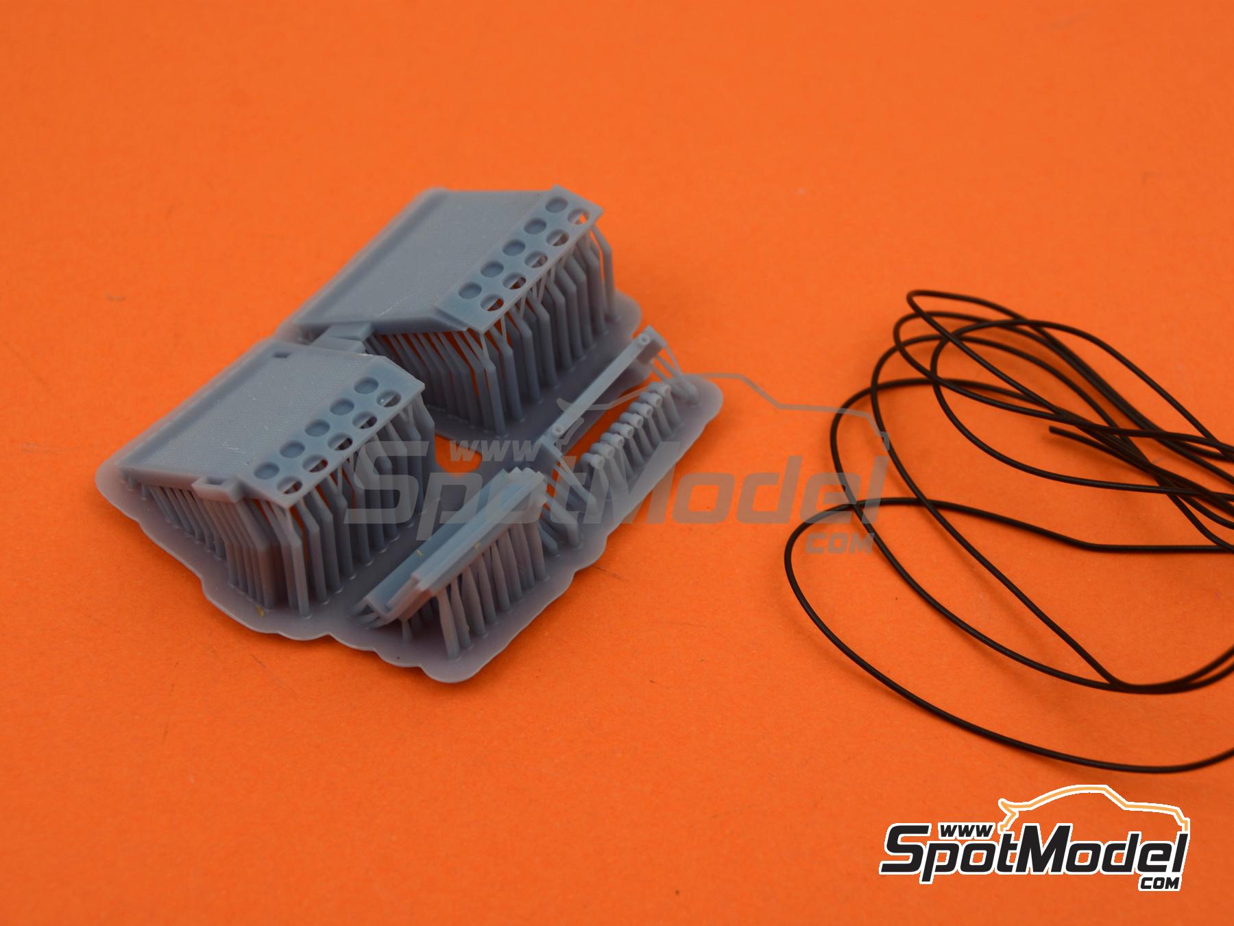 Image 5: Lotus Ford Type 79: Radiadores | Set de mejora y detallado en escala 1/20 fabricado por Falcon Scale Models (ref. FSM-10-C, tambien FSMC010)