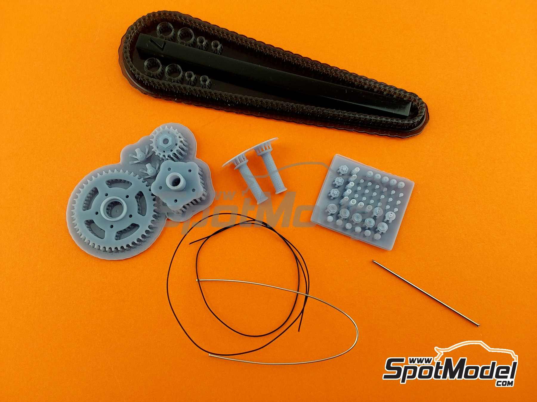 Image 6: BMW HP4 Race | Detail up set in 1/9 scale manufactured by Falcon Scale Models (ref.&nbsp;FSM-P007)