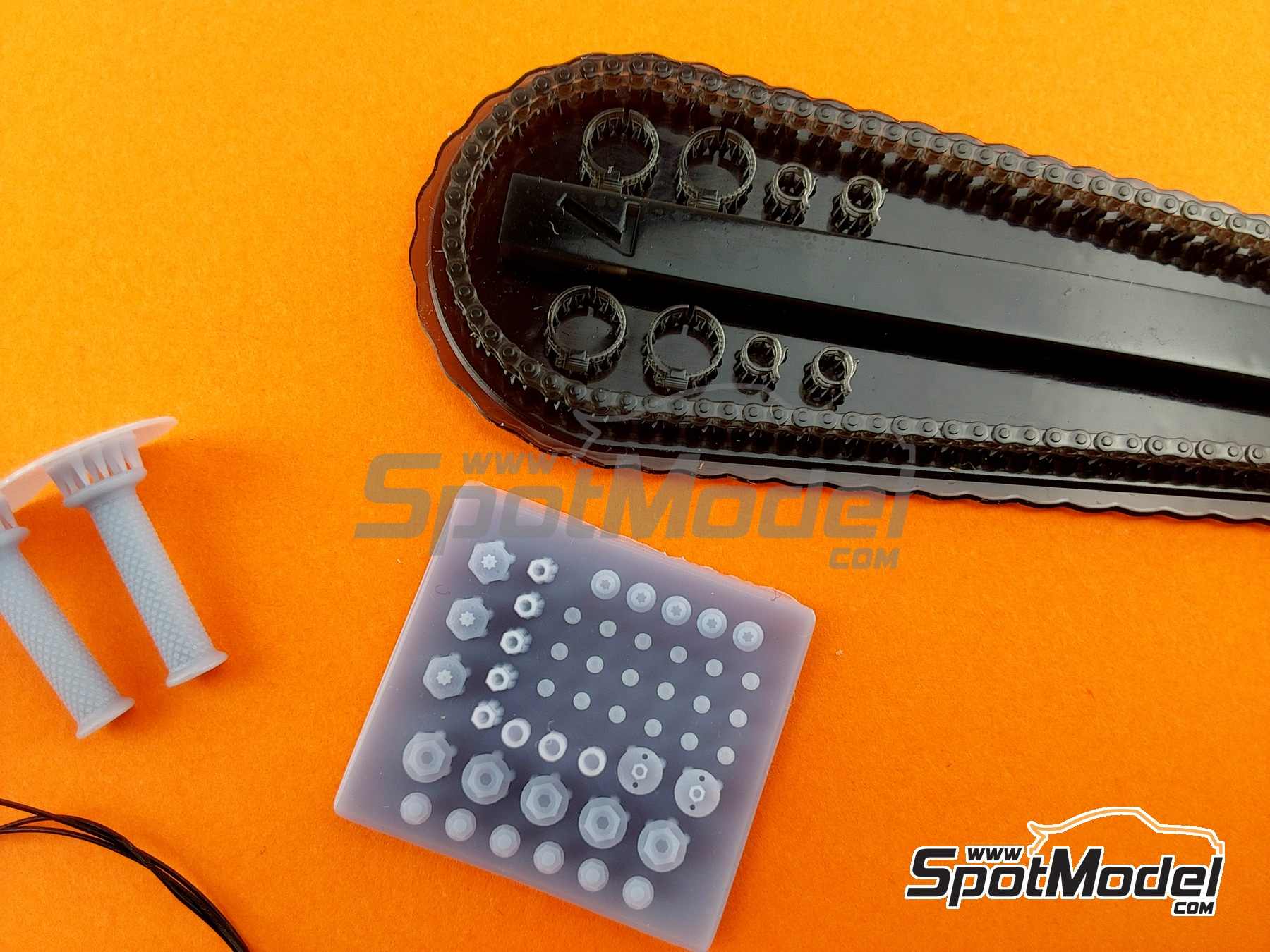 Image 9: BMW HP4 Race | Detail up set in 1/9 scale manufactured by Falcon Scale Models (ref.&nbsp;FSM-P007)