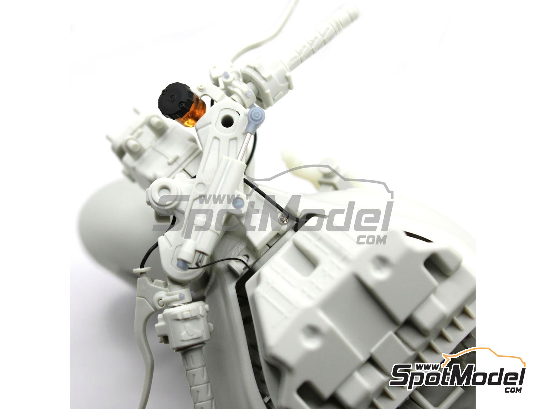 Image 3: Kawasaki Ninja ZX-10R / ZX-10RR | Detail up set in 1/9 scale manufactured by Falcon Scale Models (ref.&nbsp;FSM-P008)