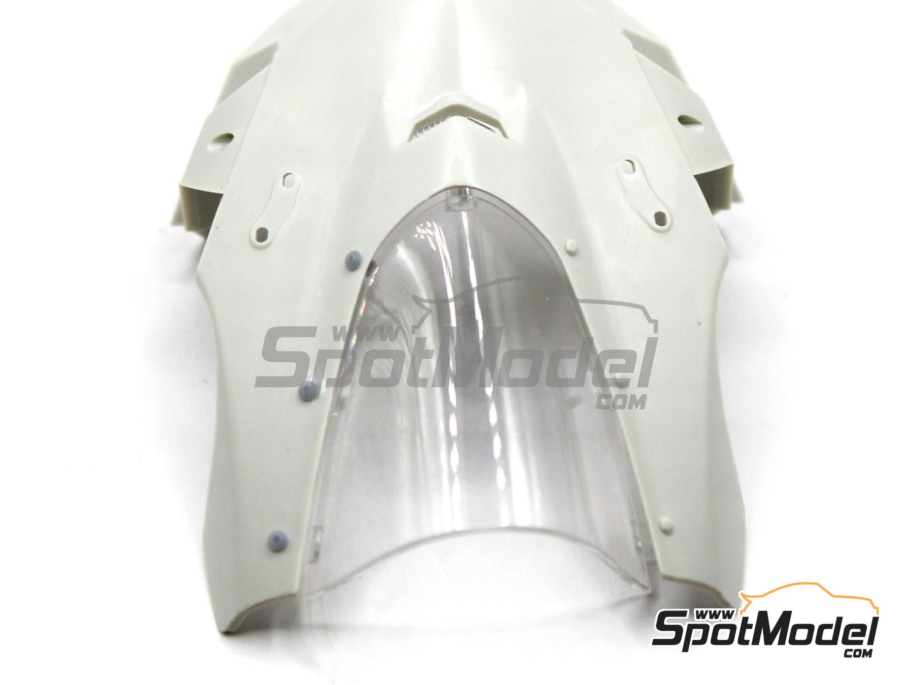 Image 11: Kawasaki Ninja ZX-10R / ZX-10RR | Detail up set in 1/9 scale manufactured by Falcon Scale Models (ref.&nbsp;FSM-P008)