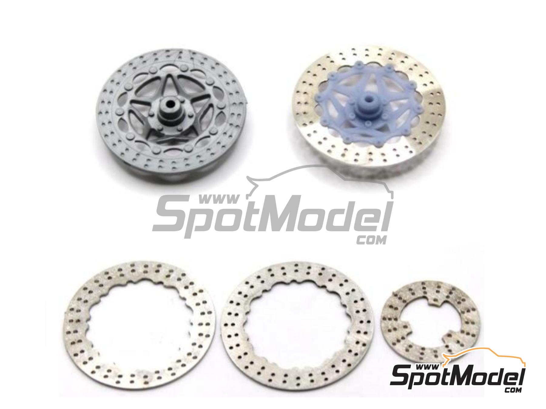 Image 2: Yamaha FZR750R OW01 | Brakes in 1/12 scale manufactured by Falcon Scale Models (ref.&nbsp;FSM-P012)