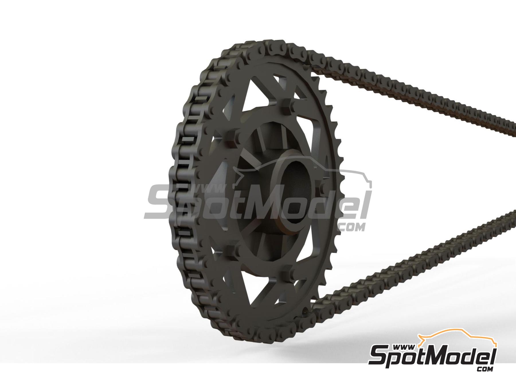 Image 3: Yamaha YZF-R1M | Cadena en escala&nbsp;1/12 fabricado por Falcon Scale Models (ref.&nbsp;FSM08, tambien FSM008)