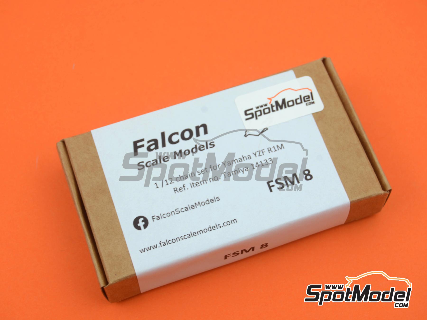 Image 5: Yamaha YZF-R1M | Cadena en escala&nbsp;1/12 fabricado por Falcon Scale Models (ref.&nbsp;FSM08, tambien FSM008)