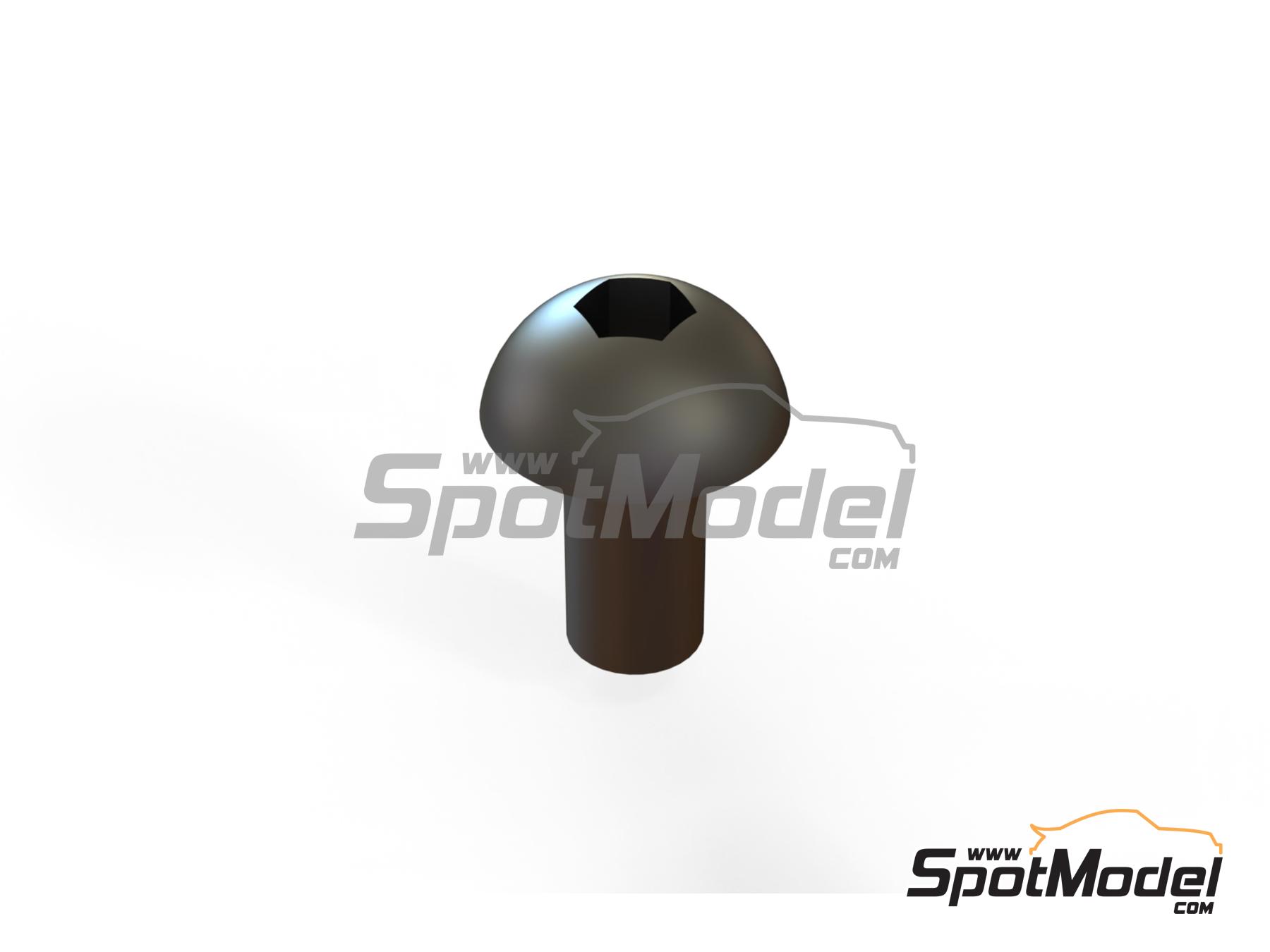 Falcon Scale Models FSM009: Rivets 1/12 scale - Cowling screws - 49 ...