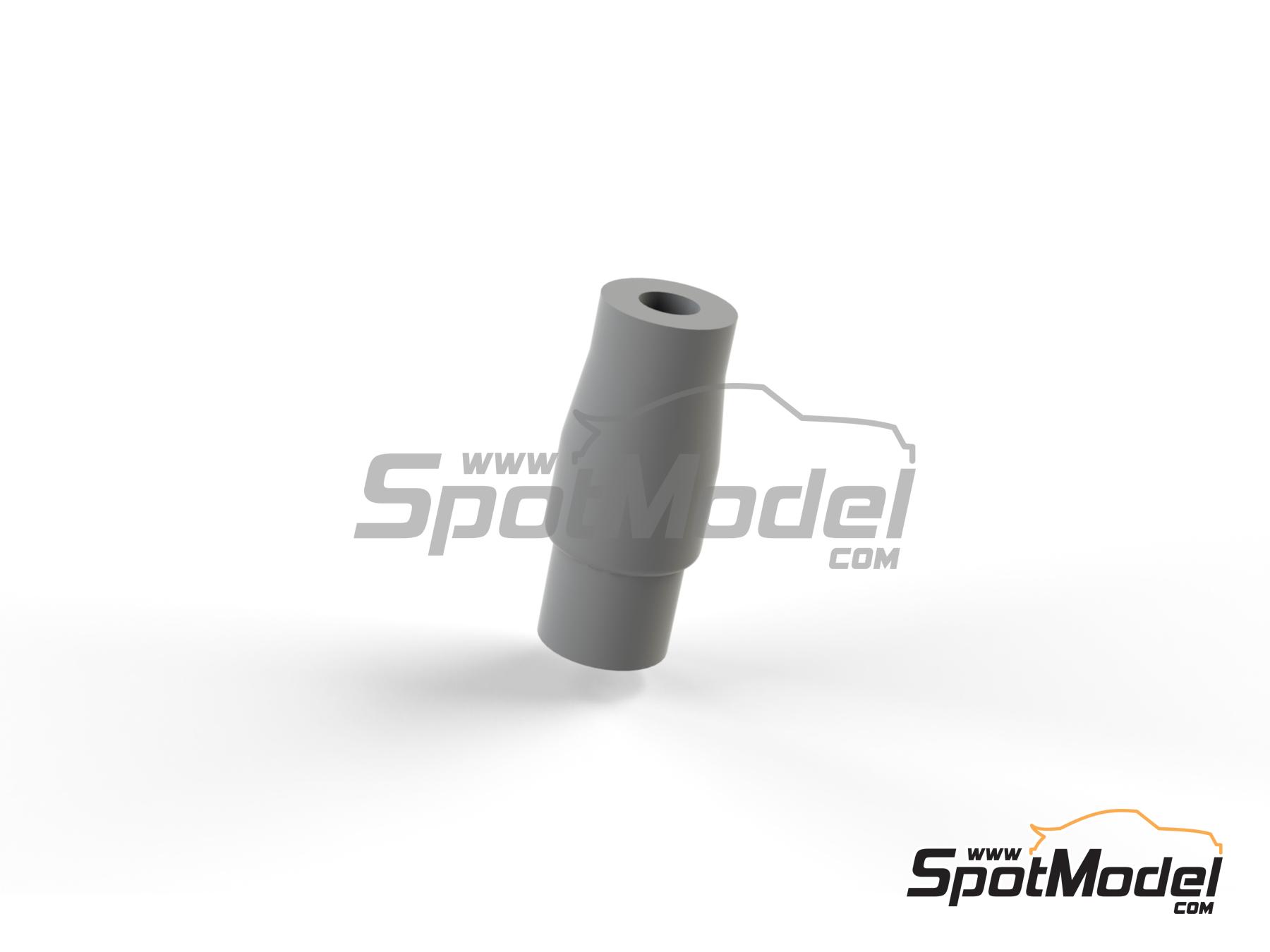 Image 3: Conectores eléctricos | Detalle en escala 1/12 fabricado por Falcon Scale Models (ref. FSM10, tambien FSM010)