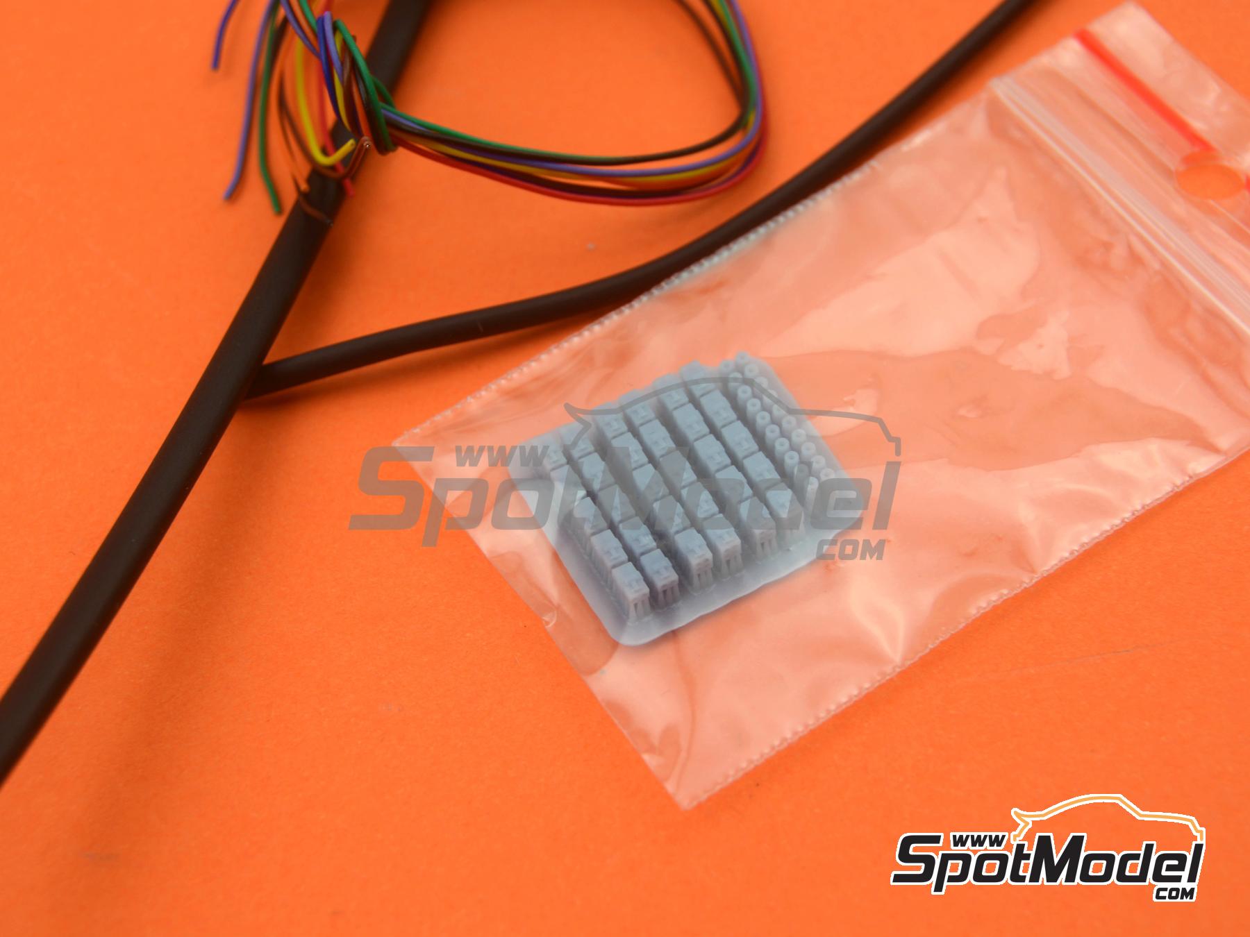 Image 5: Conectores eléctricos | Detalle en escala 1/12 fabricado por Falcon Scale Models (ref. FSM10, tambien FSM010)