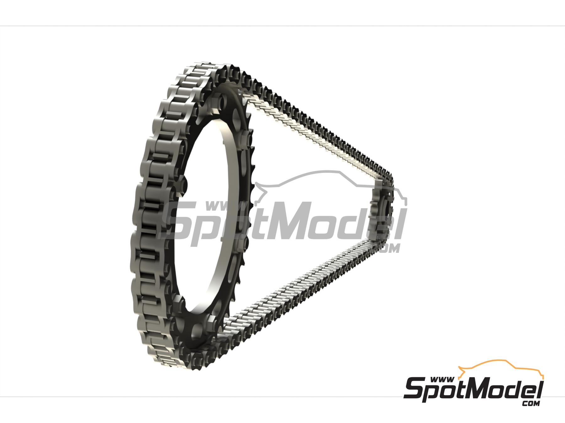 Image 4: Honda CBR1000RR-R Fireblade SP | Cadena en escala&nbsp;1/12 fabricado por Falcon Scale Models (ref.&nbsp;FSM11, tambien FSM011)