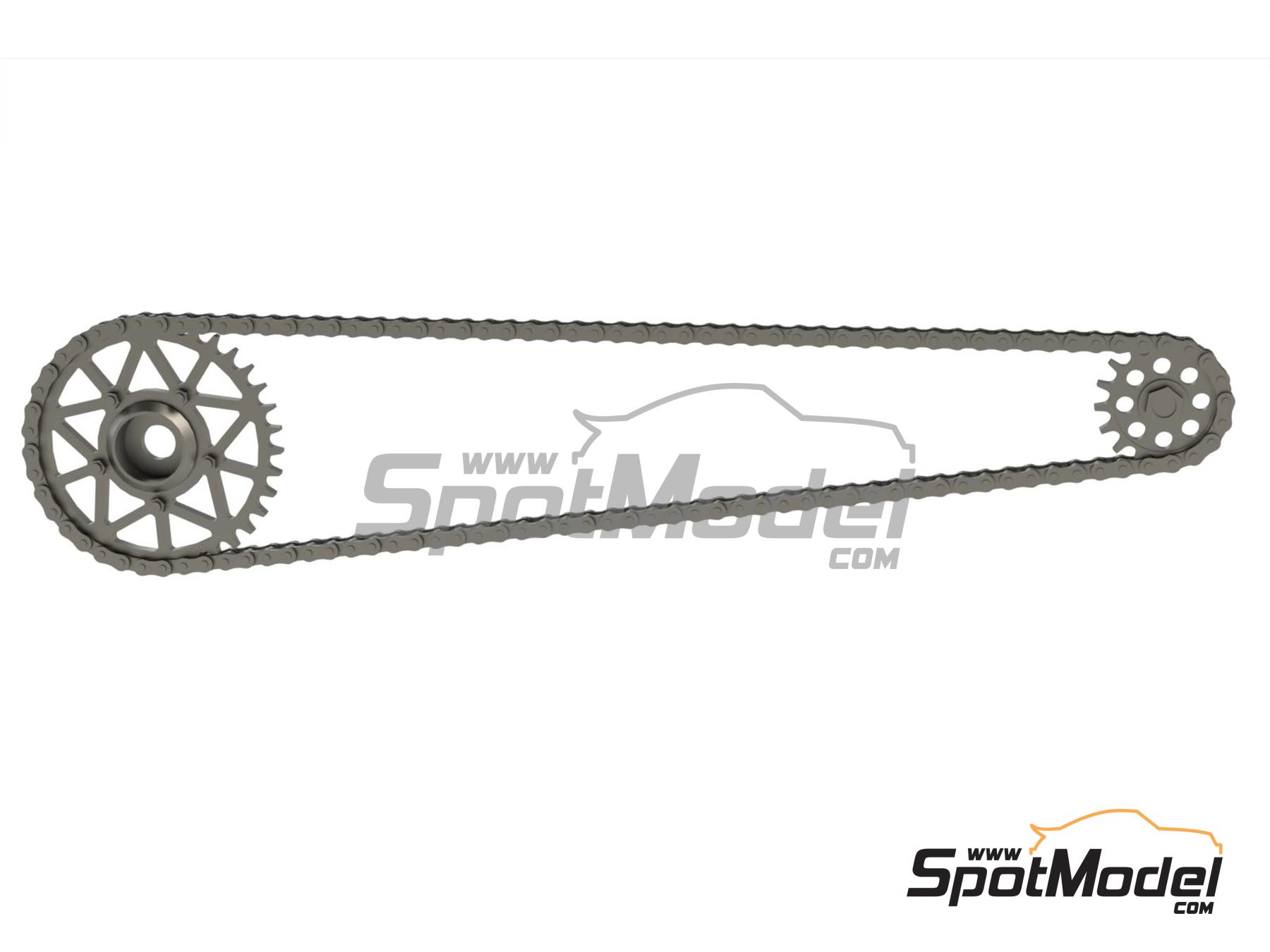 Falcon Scale Models FSM015: Chain set 1/12 scale - Yamaha YZR M1 2004 ...