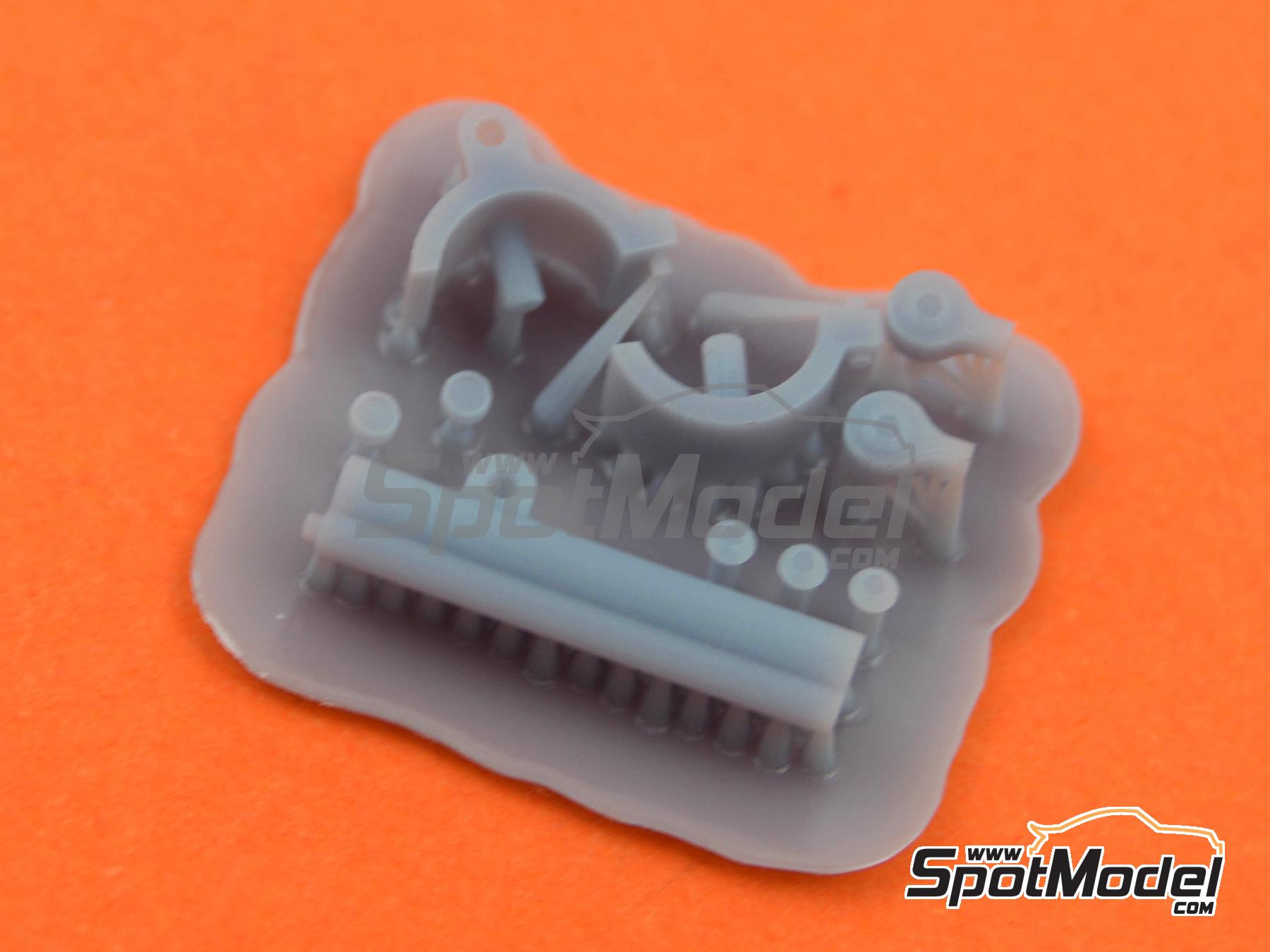 Image 4: Amortiguador de direcci&oacute;n para Yamaha YZR M1 -  2004 | Detalle en escala&nbsp;1/12 fabricado por Falcon Scale Models (ref.&nbsp;FSM16, tambien FSM016)