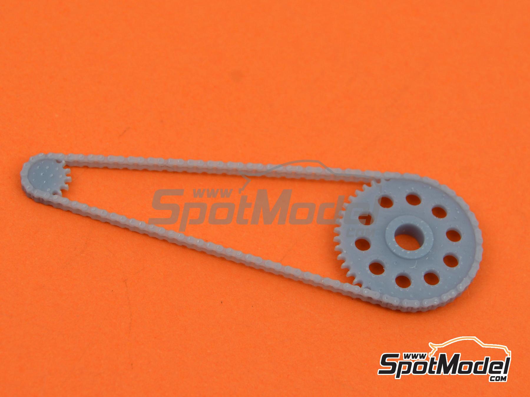 Image 4: Honda CB 750F | Cadena en escala&nbsp;1/12 fabricado por Falcon Scale Models (ref.&nbsp;FSM29, tambien FSM029)