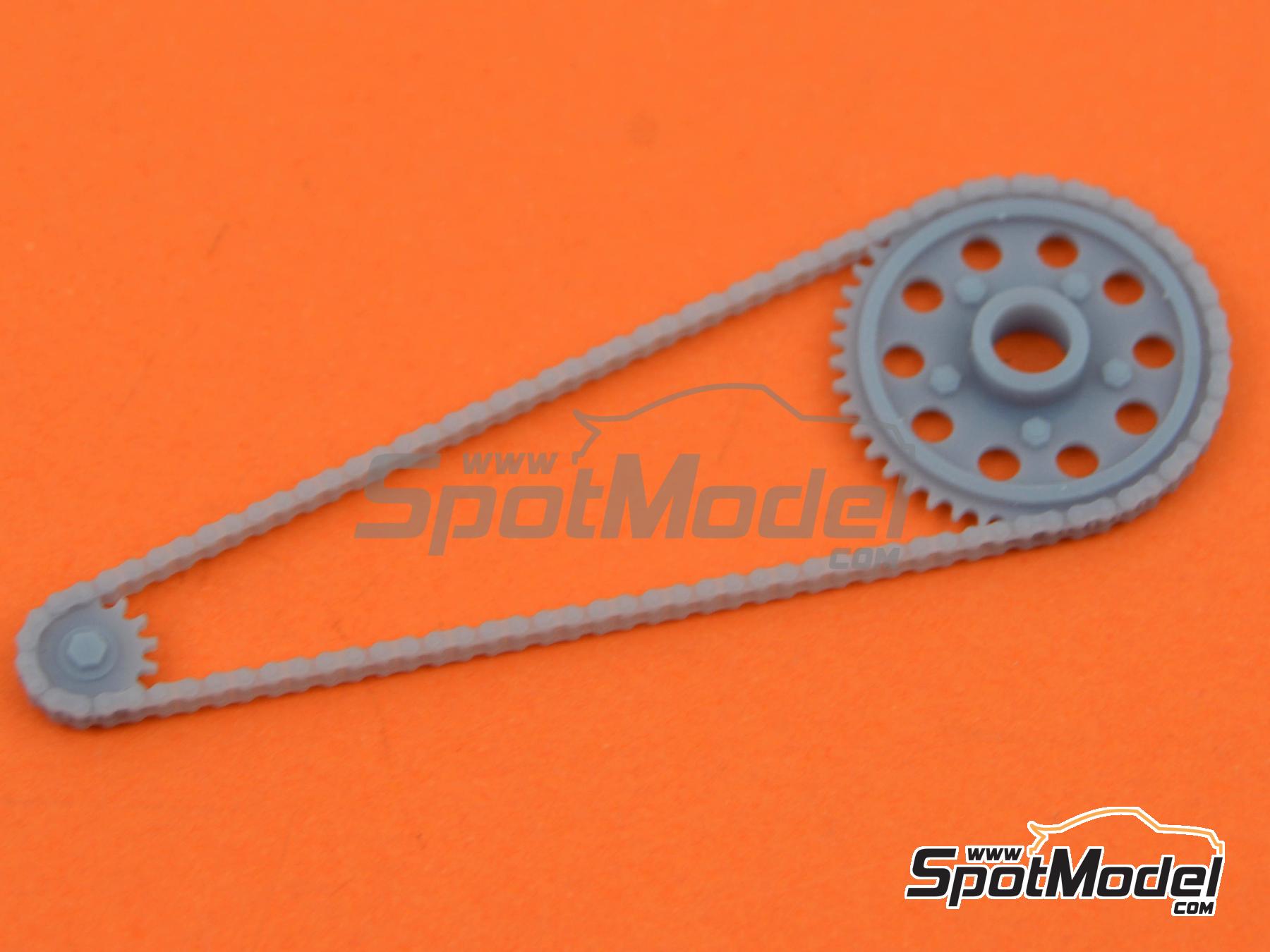 Image 5: Honda CB 750F | Cadena en escala&nbsp;1/12 fabricado por Falcon Scale Models (ref.&nbsp;FSM29, tambien FSM029)