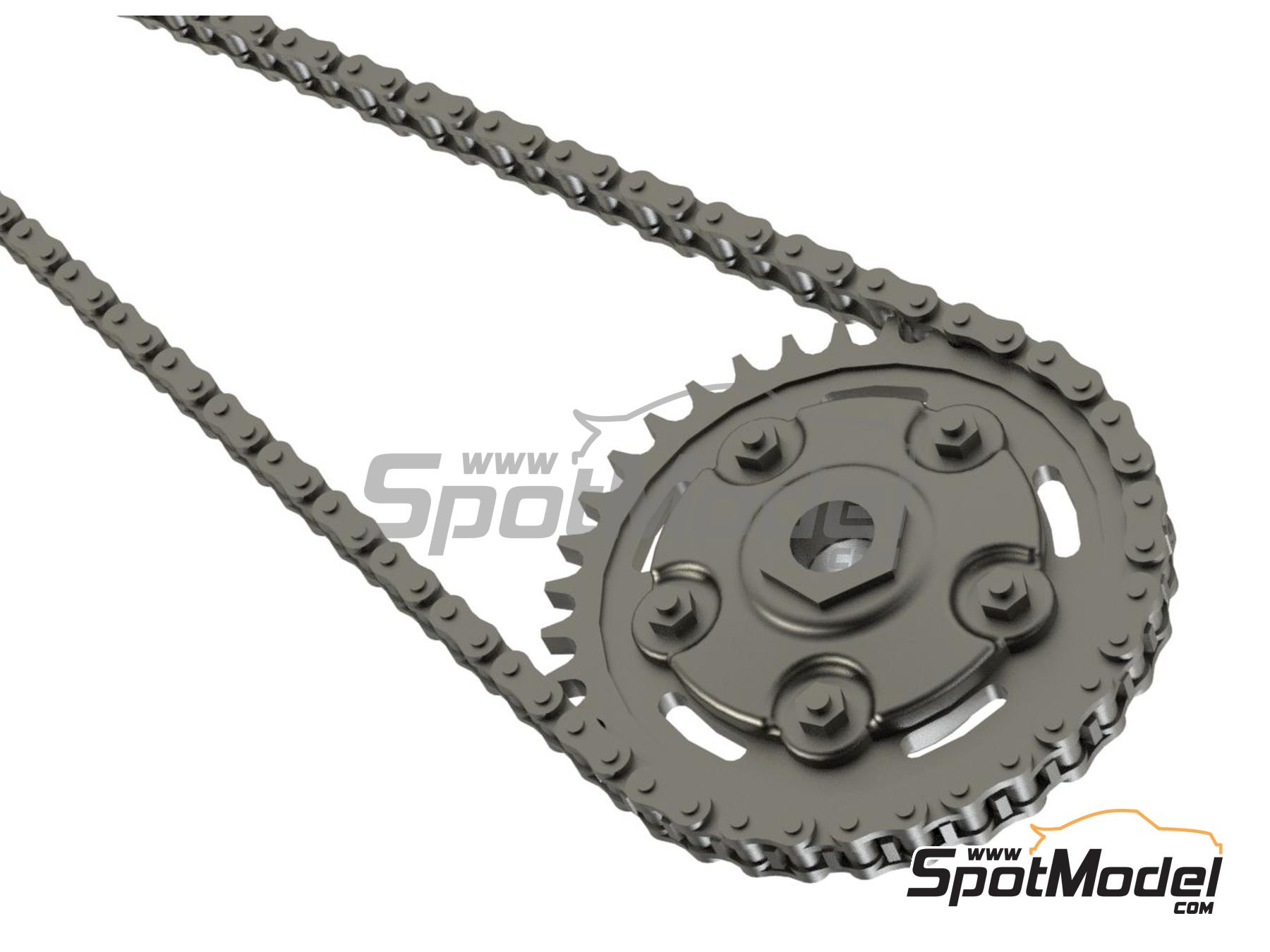 Image 1: Ducati 916 | Cadena en escala&nbsp;1/12 fabricado por Falcon Scale Models (ref.&nbsp;FSM35)