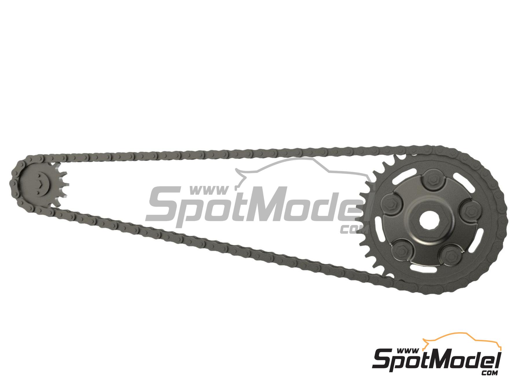 Image 2: Ducati 916 | Cadena en escala&nbsp;1/12 fabricado por Falcon Scale Models (ref.&nbsp;FSM35)