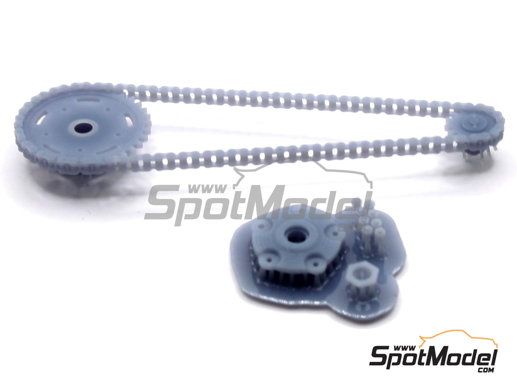 Image 3: Ducati 916 | Cadena en escala&nbsp;1/12 fabricado por Falcon Scale Models (ref.&nbsp;FSM35)