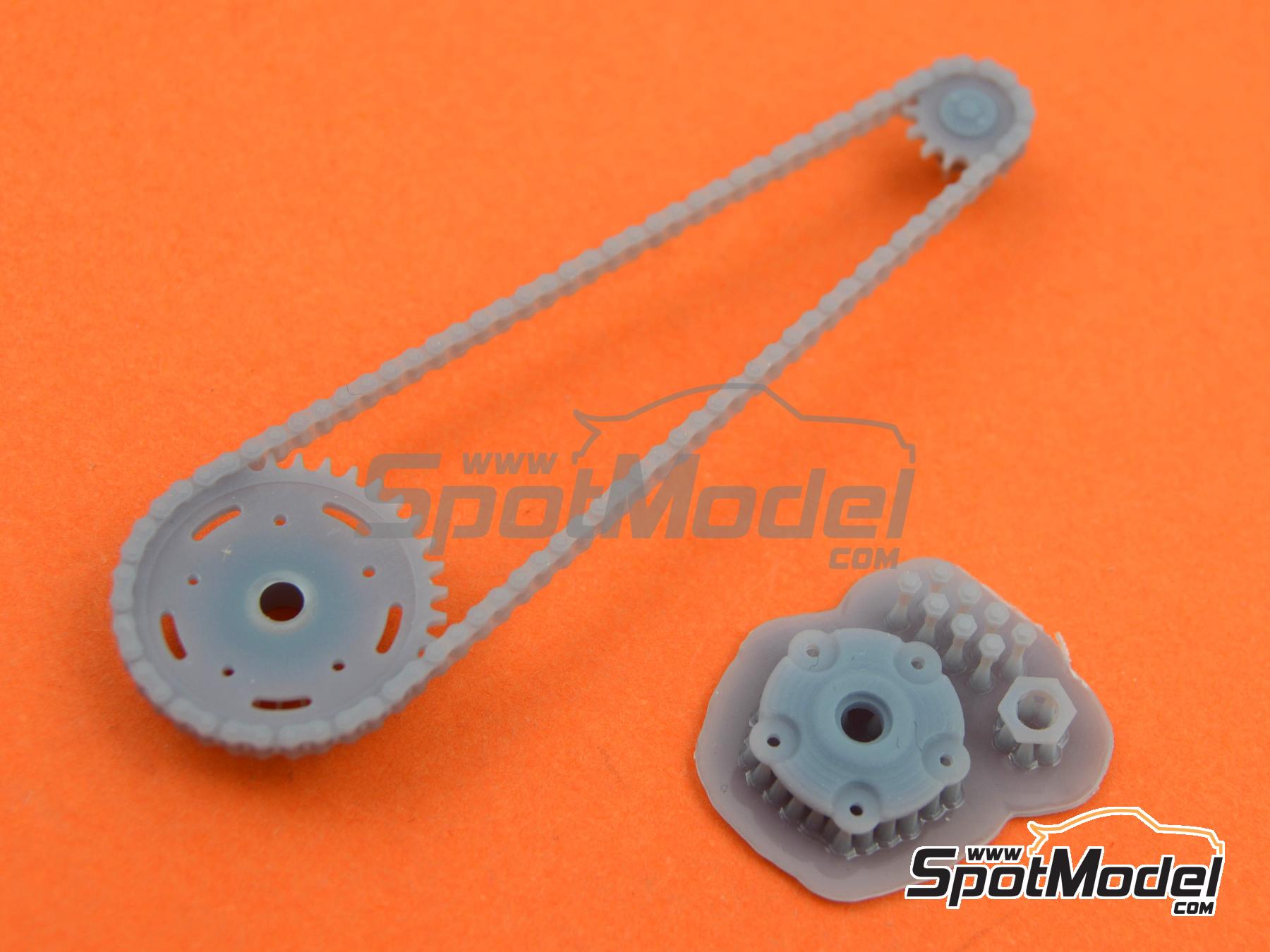 Image 4: Ducati 916 | Cadena en escala&nbsp;1/12 fabricado por Falcon Scale Models (ref.&nbsp;FSM35)