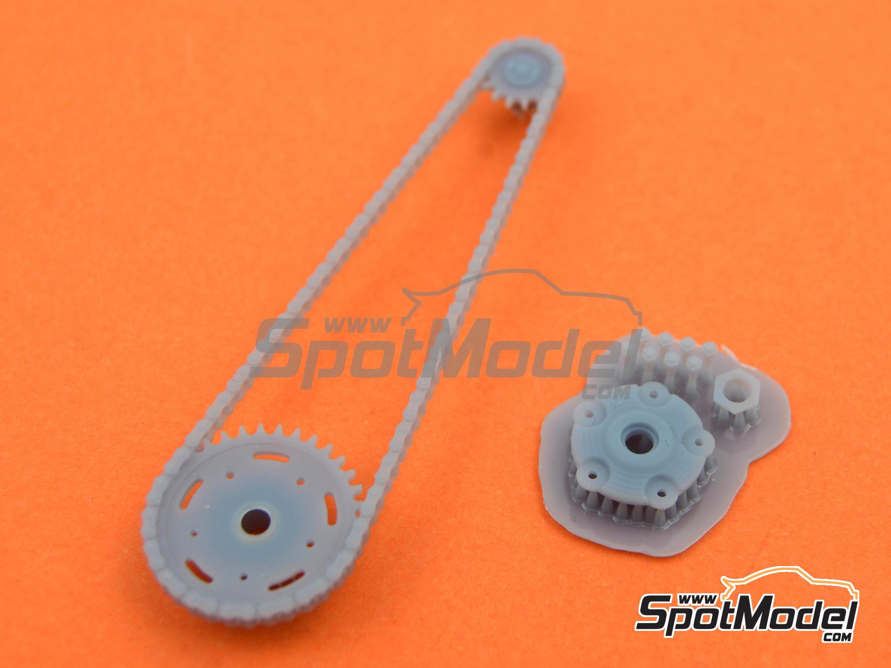 Image 5: Ducati 916 | Cadena en escala&nbsp;1/12 fabricado por Falcon Scale Models (ref.&nbsp;FSM35)