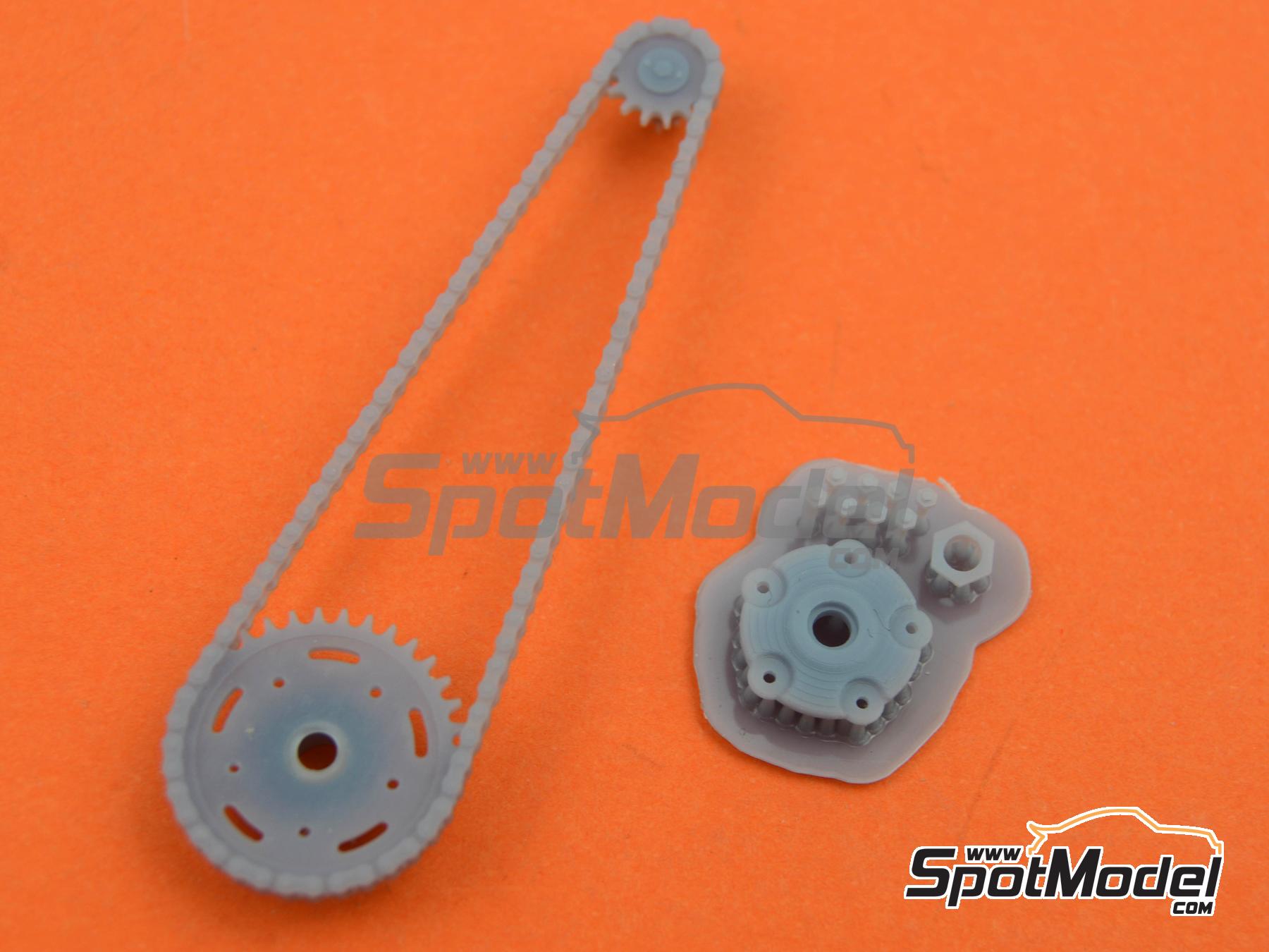 Image 6: Ducati 916 | Cadena en escala&nbsp;1/12 fabricado por Falcon Scale Models (ref.&nbsp;FSM35)