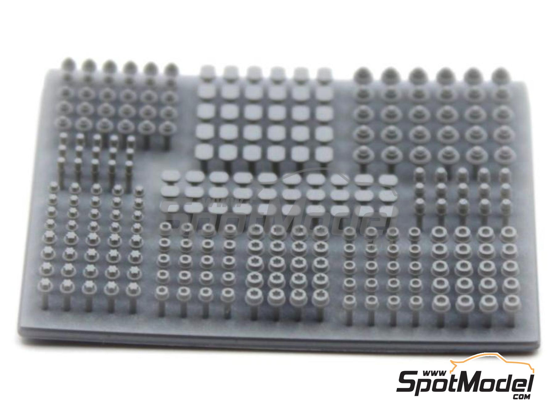 Image 2: Bike brakes upgrade set | Detail in 1/12 scale manufactured by Falcon Scale Models (ref. FSM40, also FSM040)