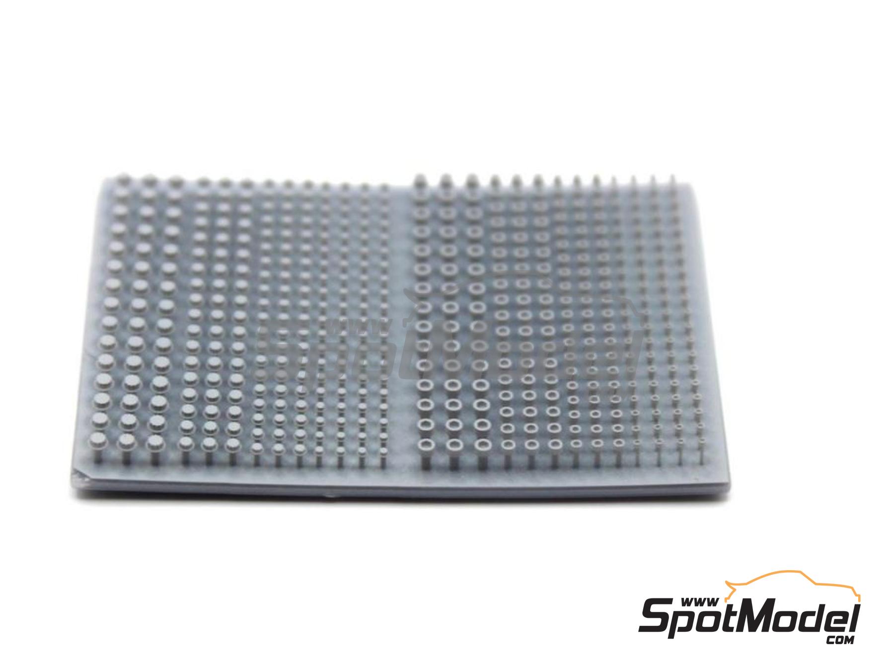 Image 1: Screws set - version B | Fasteners manufactured by Falcon Scale Models (ref. FSM42, also FSM042)