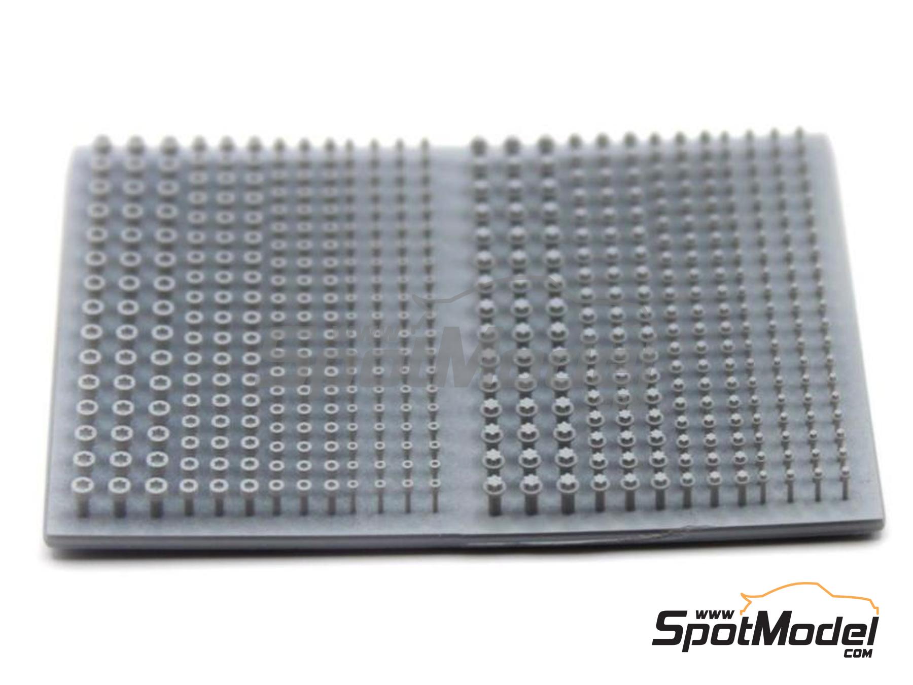 Image 2: Screws set - version B | Fasteners manufactured by Falcon Scale Models (ref. FSM42, also FSM042)