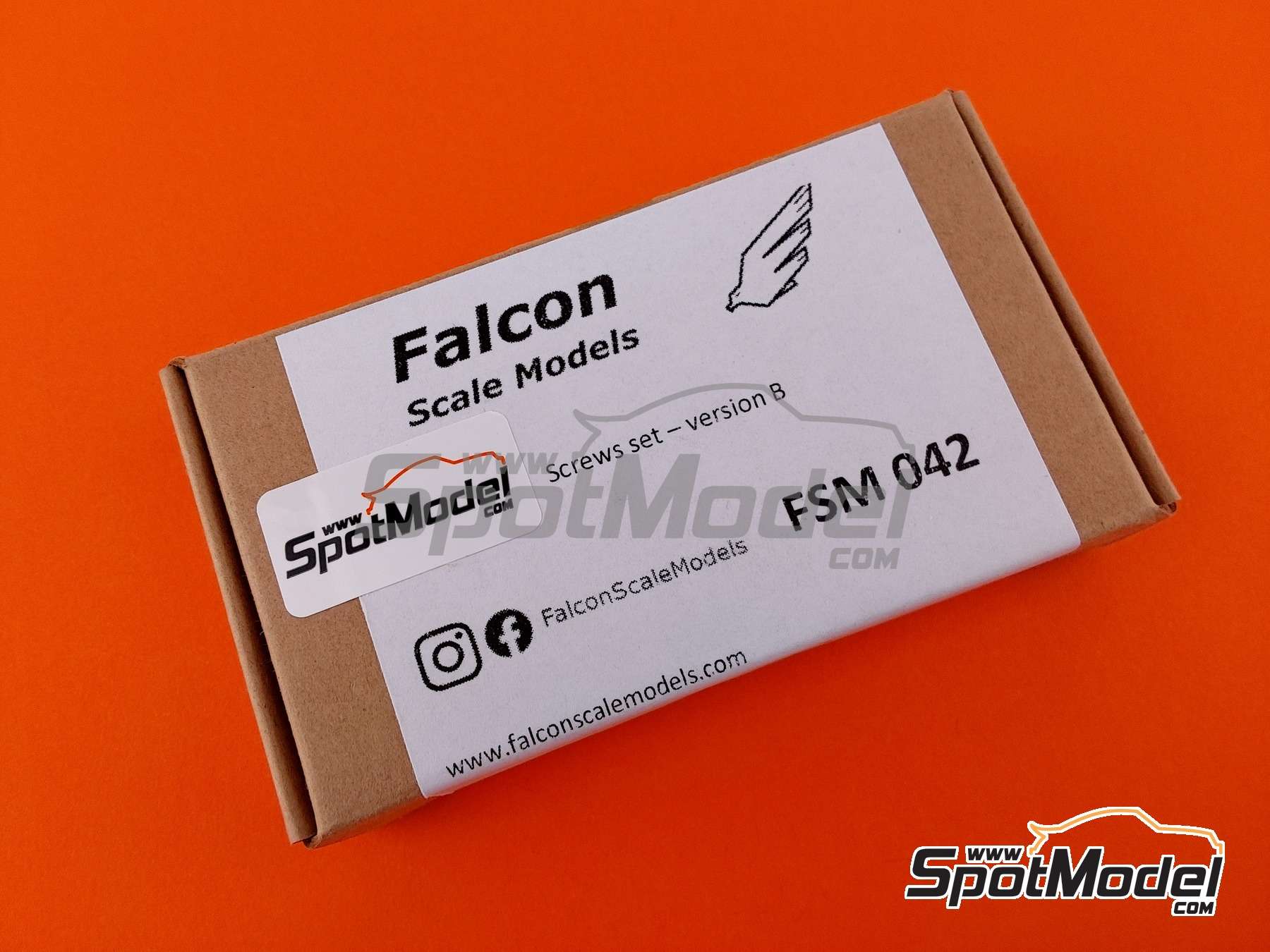 Image 3: Screws set - version B | Fasteners manufactured by Falcon Scale Models (ref. FSM42, also FSM042)