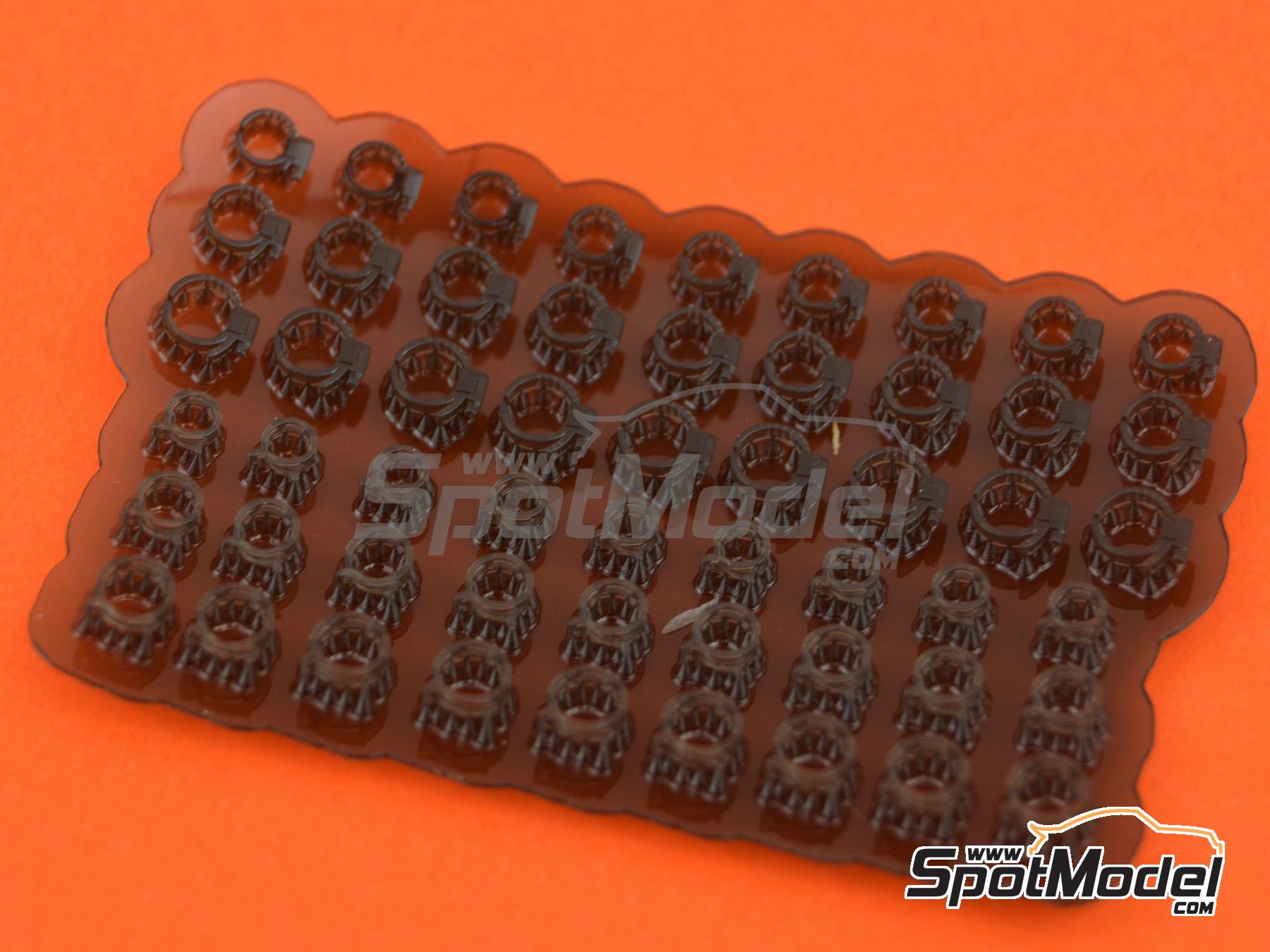 Image 5: Abrazaderas para mangueras de refrigerante | Abrazaderas fabricado por Falcon Scale Models (ref.&nbsp;FSM43, tambien FSM043)