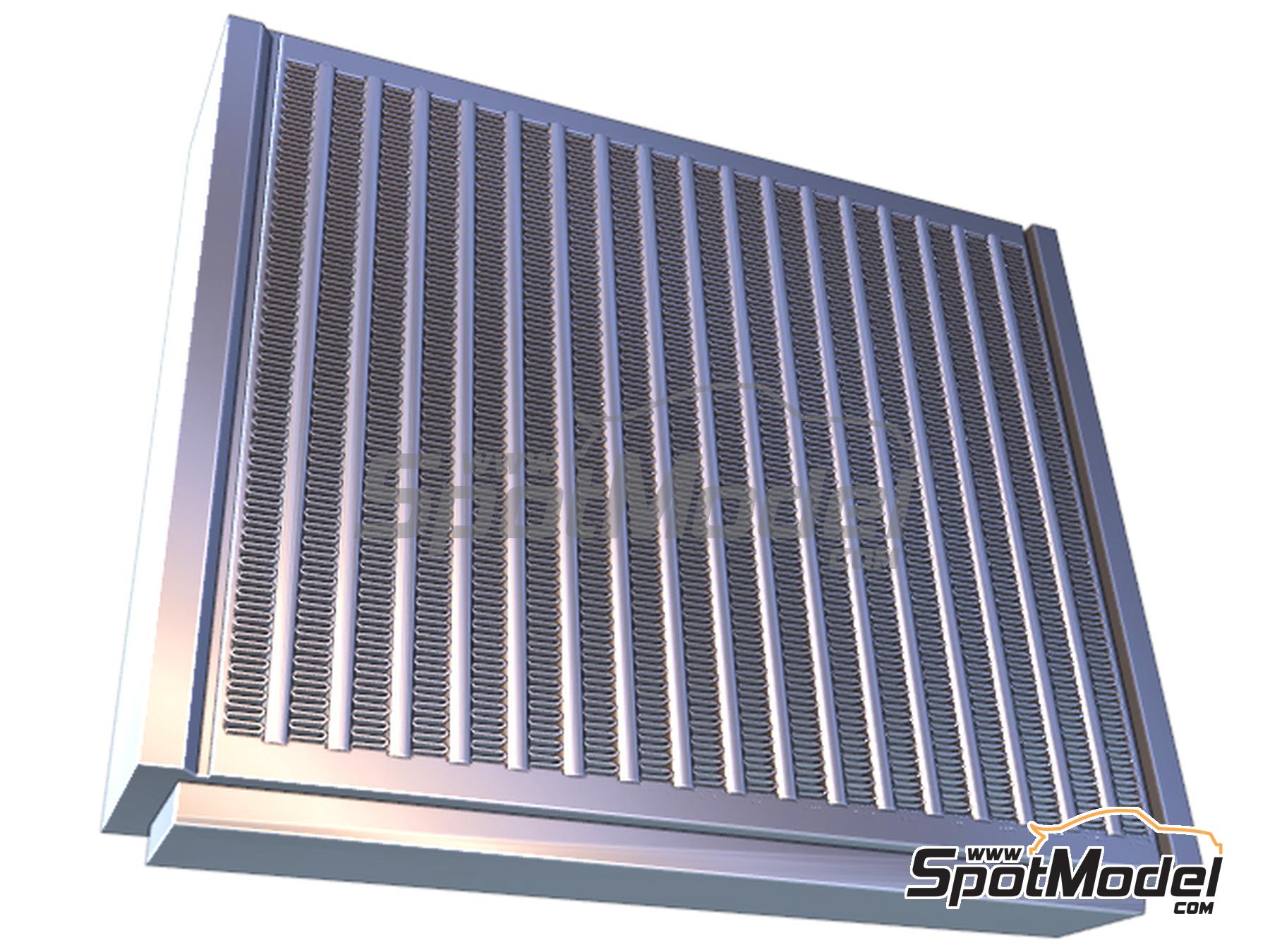 Image 3: Juego de radiadores para Lotus Honda 99T -  1987 | Detalle en escala&nbsp;1/12 fabricado por Fat Frog Models (ref.&nbsp;DE12057, tambien 4897049120570)