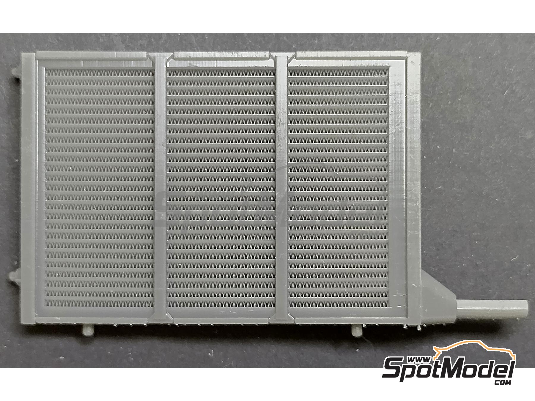 Image 5: Juego de radiadores para Lotus Honda 99T -  1987 | Detalle en escala&nbsp;1/12 fabricado por Fat Frog Models (ref.&nbsp;DE12057, tambien 4897049120570)