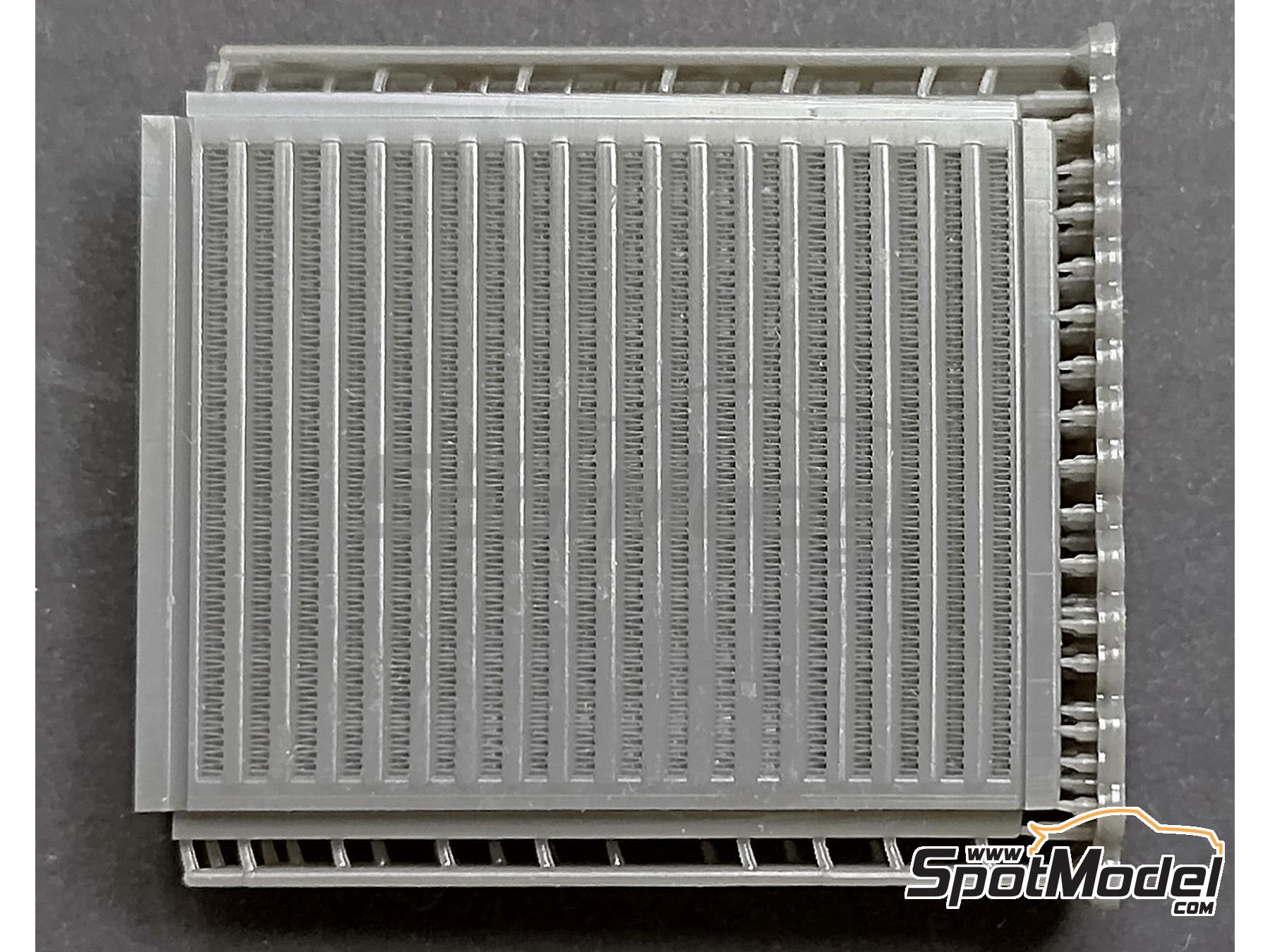 Image 6: Juego de radiadores para Lotus Honda 99T -  1987 | Detalle en escala&nbsp;1/12 fabricado por Fat Frog Models (ref.&nbsp;DE12057, tambien 4897049120570)