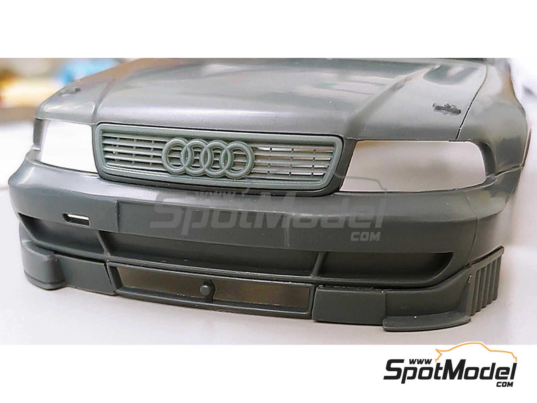 Image 2: Front grille for Audi A4 Quattro BTCC -  1996 | Detail in 1/24 scale manufactured by Fat Frog Models (ref.&nbsp;DE24008, also 4897049242081)