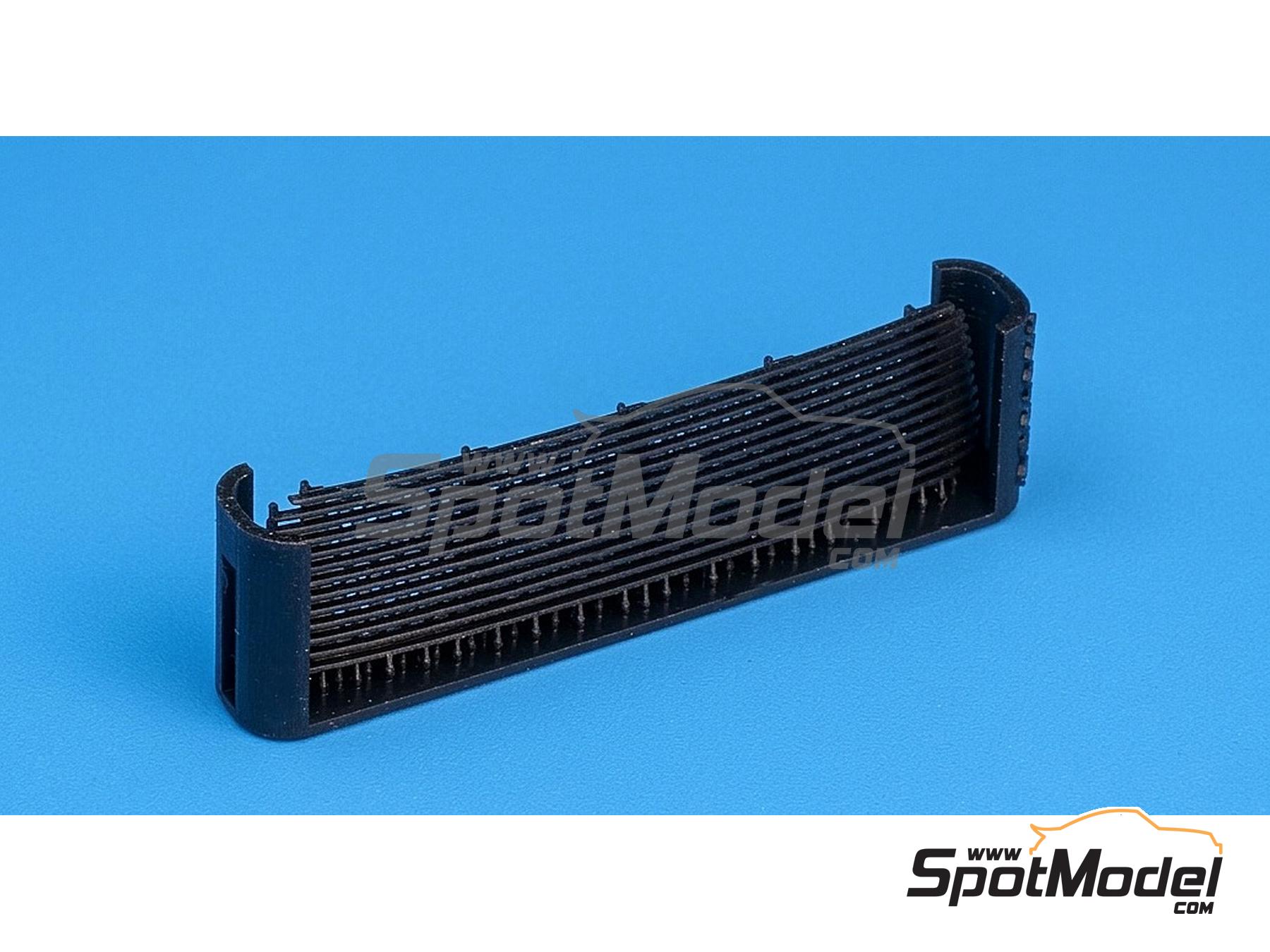 Image 4: Porsche 935 Rear Spoiler Ventilation Grill | Detail in 1/24 scale manufactured by Fat Frog Models (ref.&nbsp;DE24024)