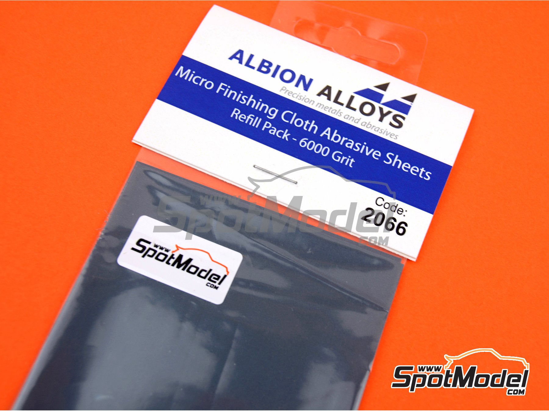 Image 2: Micro Finishing Cloth Abrasive Sheets Refill - 6000 Grit | Sandpaper manufactured by Flex i File (ref.&nbsp;FLEXI-2066, also 5060102453666 and 2066)