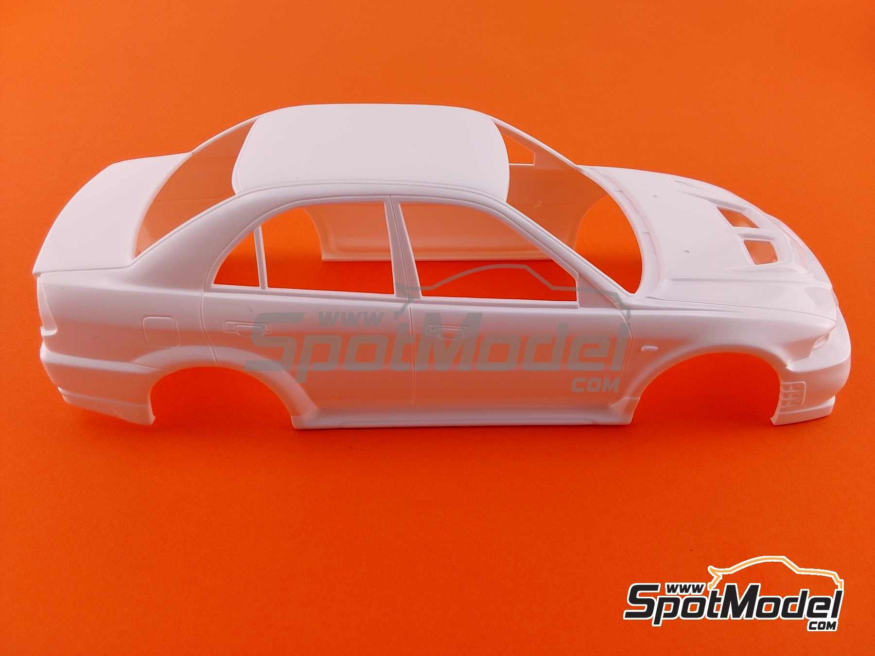 Image 15: Mitsubishi Lancer Evolution VI GSR | Car scale model kit in 1/24 scale manufactured by Fujimi (ref. FJ039237, also 4968728039237, 039237, ID-102 and 03923)