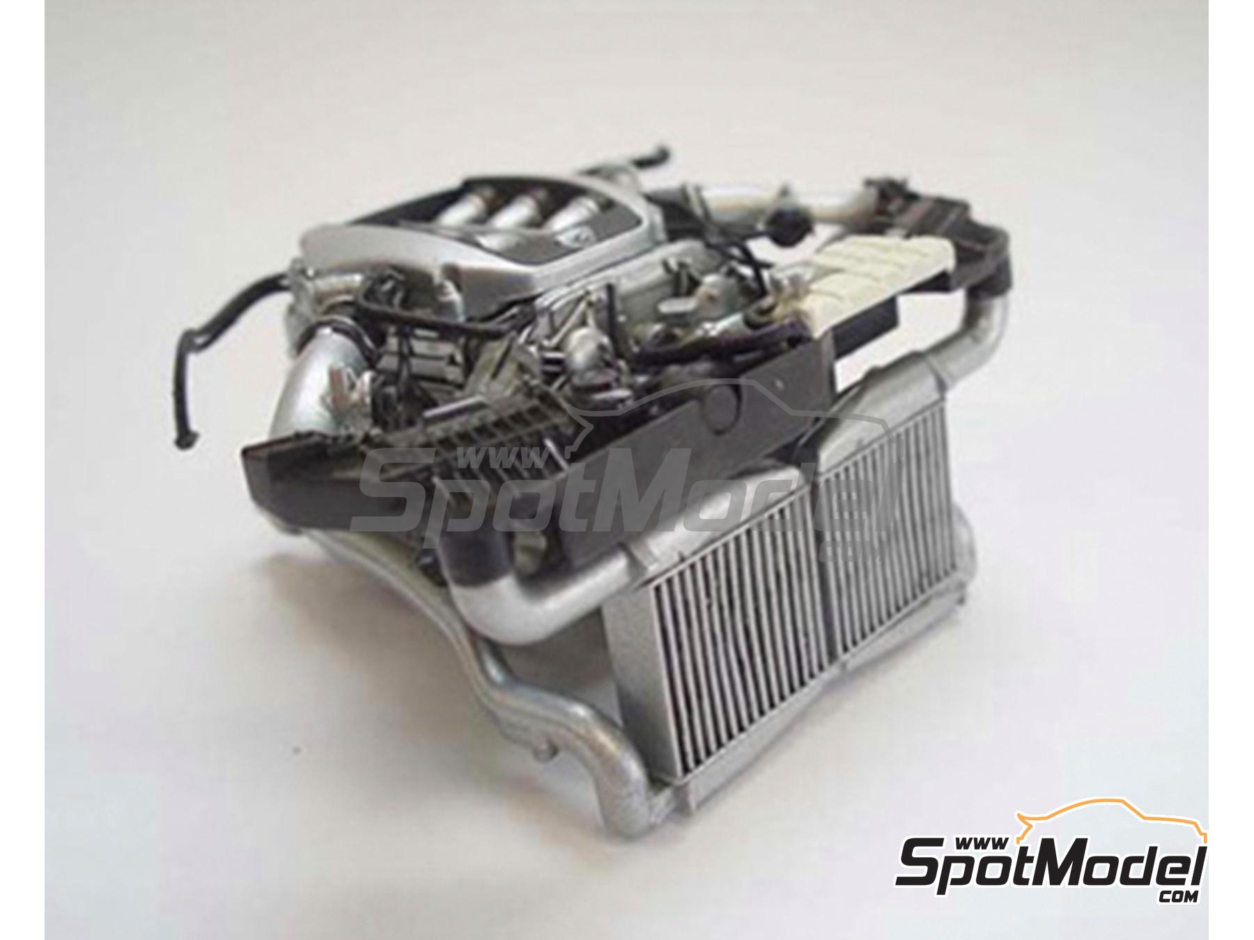 Image 3: Nissan Skyline GTR R35 con motor | Maqueta de coche en escala&nbsp;1/24 fabricado por Fujimi (ref.&nbsp;FJ04749, tambien 4968728047492, 04749 y ID-131)