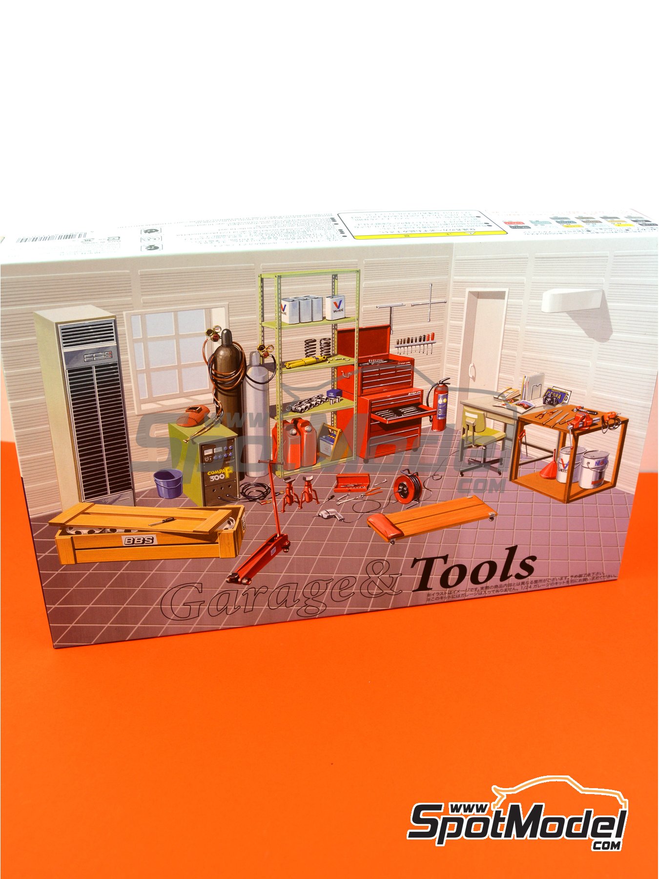 Fujimi 115054: Scale model kit 1/24 scale - Tools (ref. FJ115054