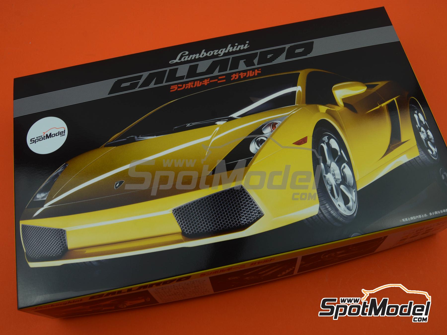 Fujimi 1:24 Lamborghini Gallardo Kit Review - YouTube