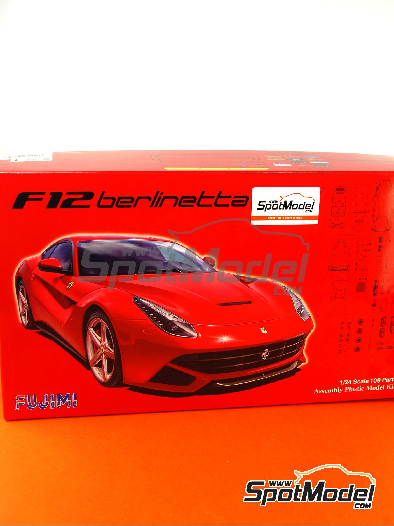Fujimi Real Sports Car 1/24 Ferrari 288GTO Plastic Model 